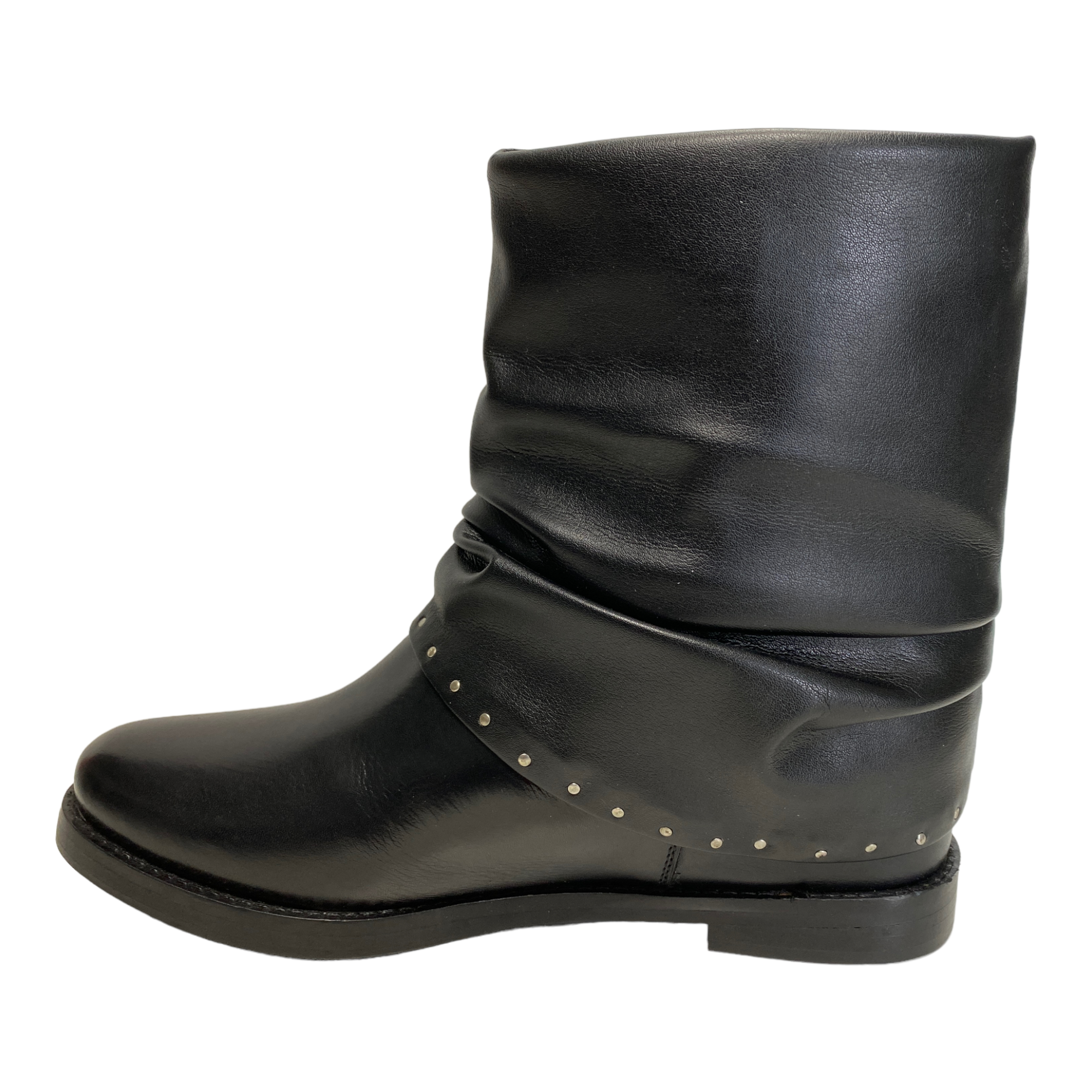 SCARPE STIVALETTI STIVALE DONNA APEPAZZA RESILENCE 9FRSB04 PELLE NERO ORIGINALE