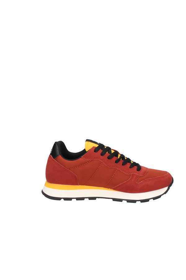 SCARPE SNEAKERS UOMO SUN68 SUN 68 TOM SOLID Z42101 36 RUST ROSSO AI 2023
