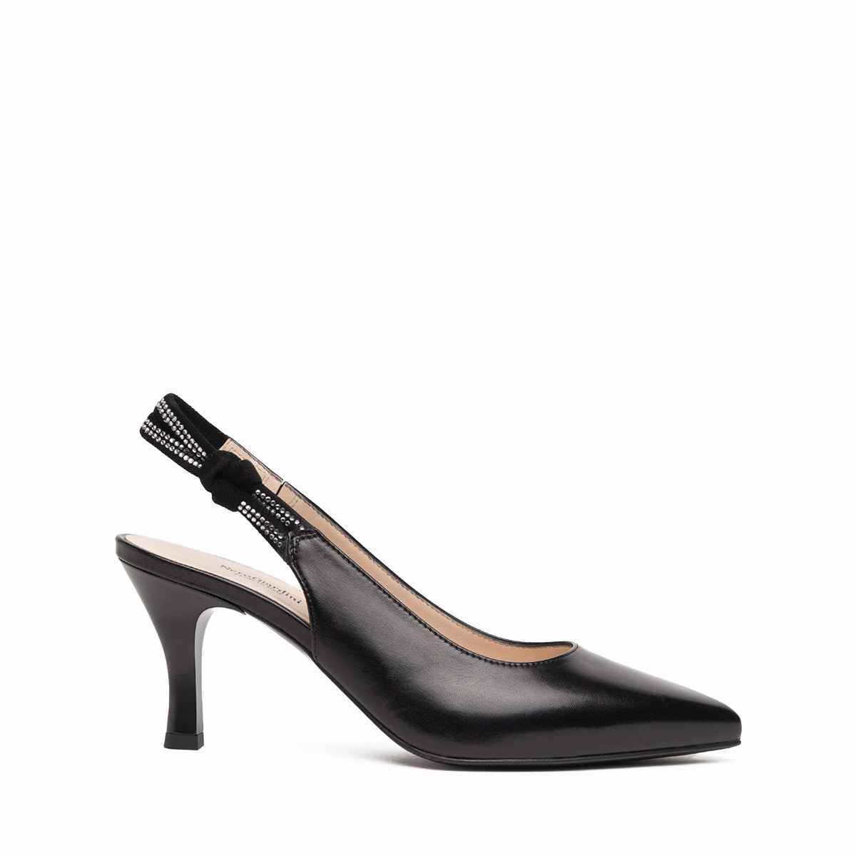 SCARPE DECOLTE DONNA NERO GIARDINI E218341DE PELLE 100 ORIGINALE PE 2023