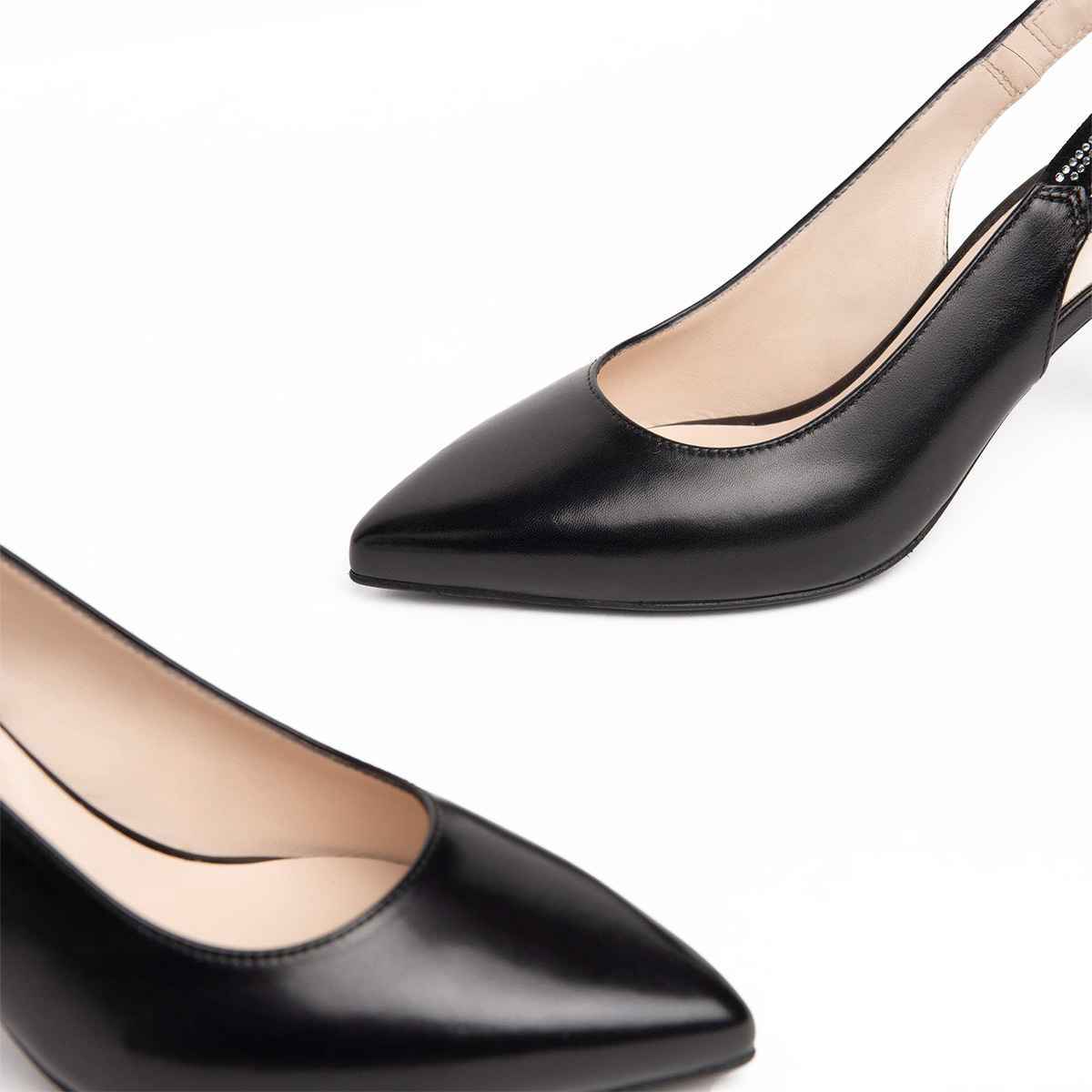 SCARPE DECOLTE DONNA NERO GIARDINI E218341DE PELLE 100 ORIGINALE PE 2023