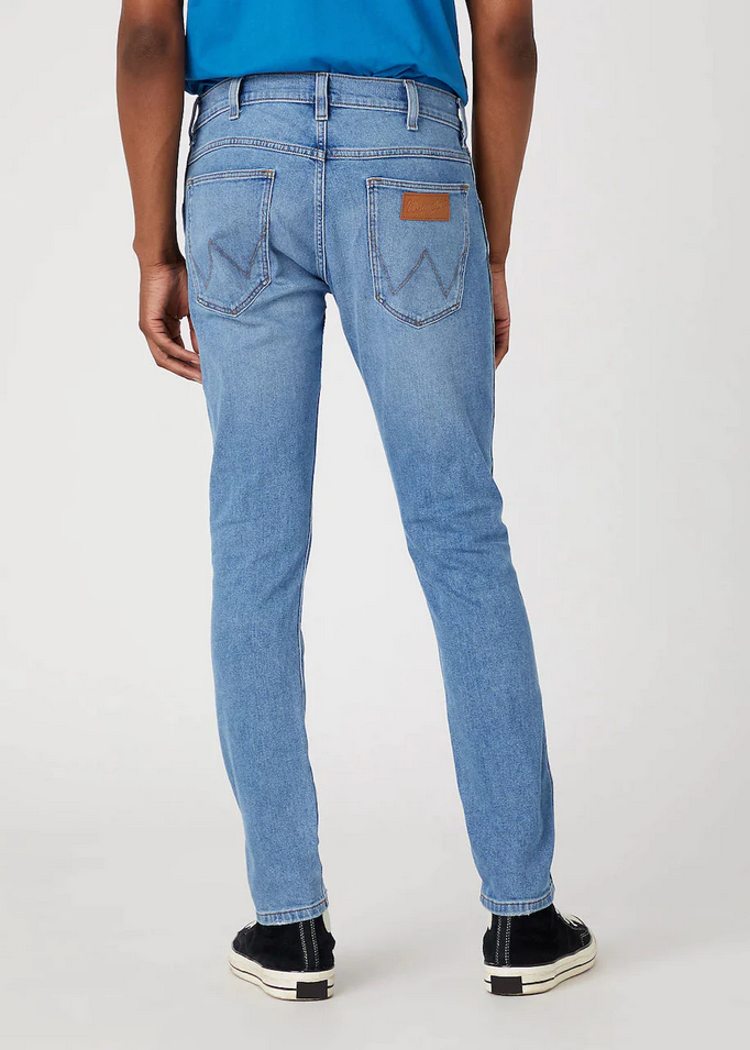 PANTALONE JEANS UOMO WRANGLER BRYSON 813 W14X84Z94 BLU ORIGINALE PE 2023