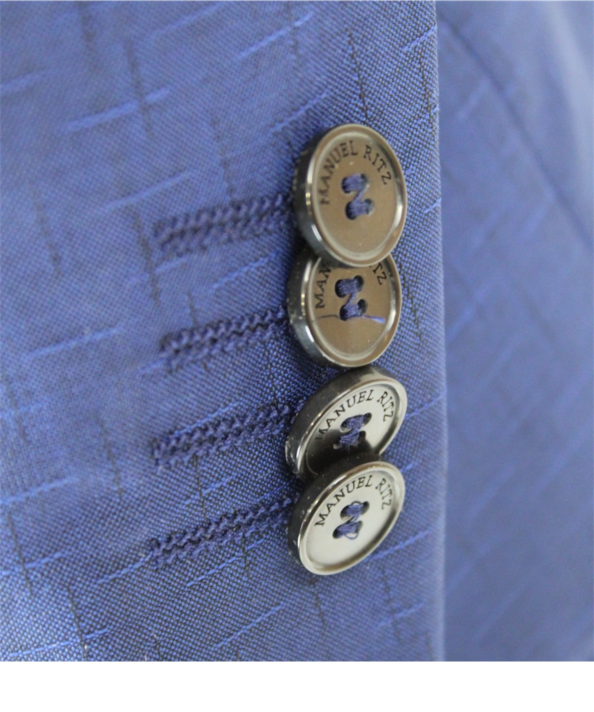 ABITO GIACCA PANTALONE CERIMONIA UOMO MANUEL RITZ 3430A3318 BLU ORIGINAL PE 2023