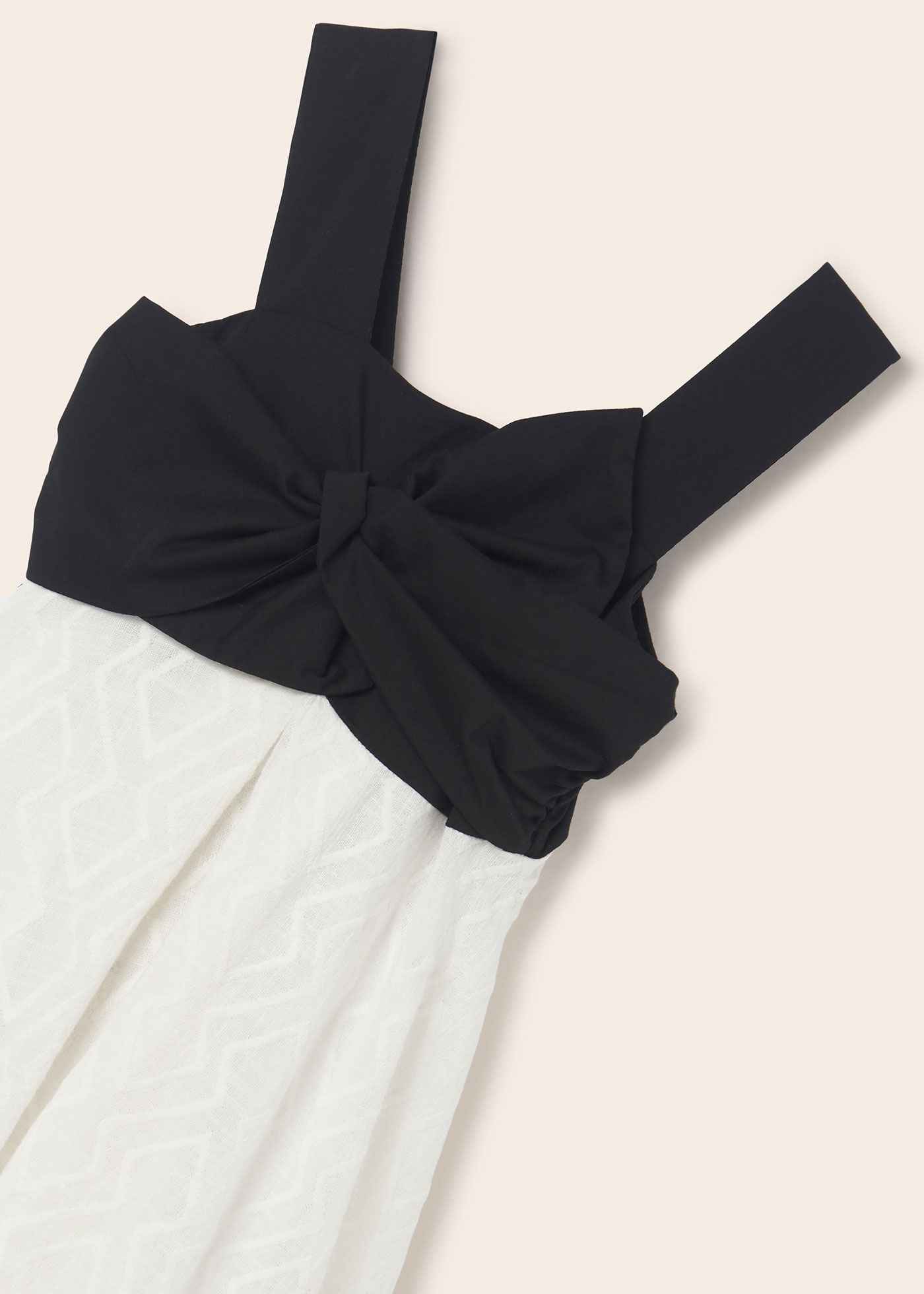 ABITO ABITI VESTITO RAGAZZA MAYORAL 6908 COTONE BIANCO ORIGINALE PE 2023