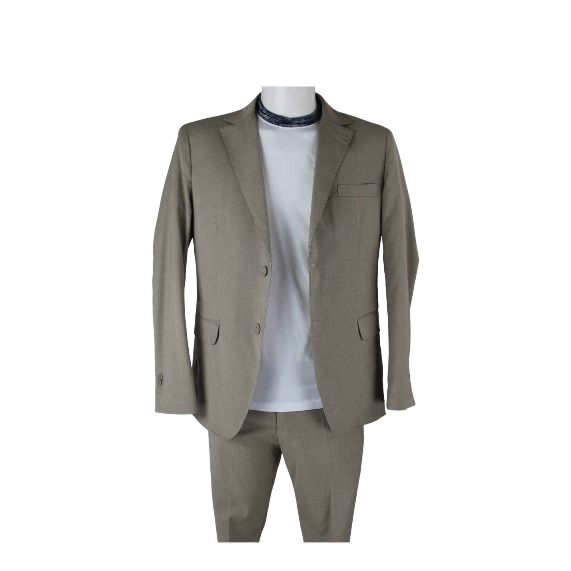 ABITO COMPLETO CERIMONIA UOMO BLOOKER GIGROS 89 99 58 50 BEIGE ORIGINALE PE 2023