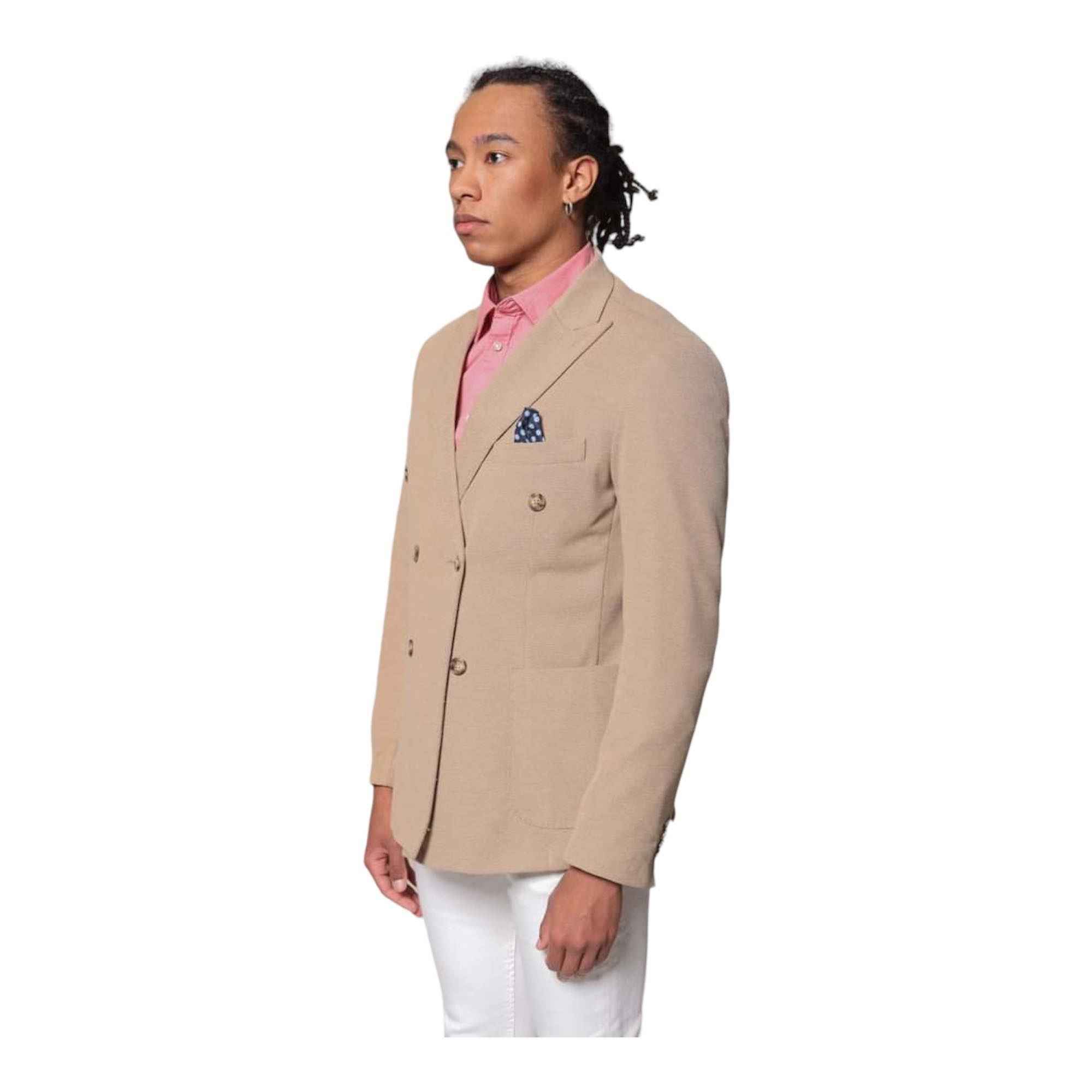 GIACCA GIACCHE CASUAL UOMO BLOOKER GIATLAS GI ATLAS BEIGE ORIGINALE PE 2023