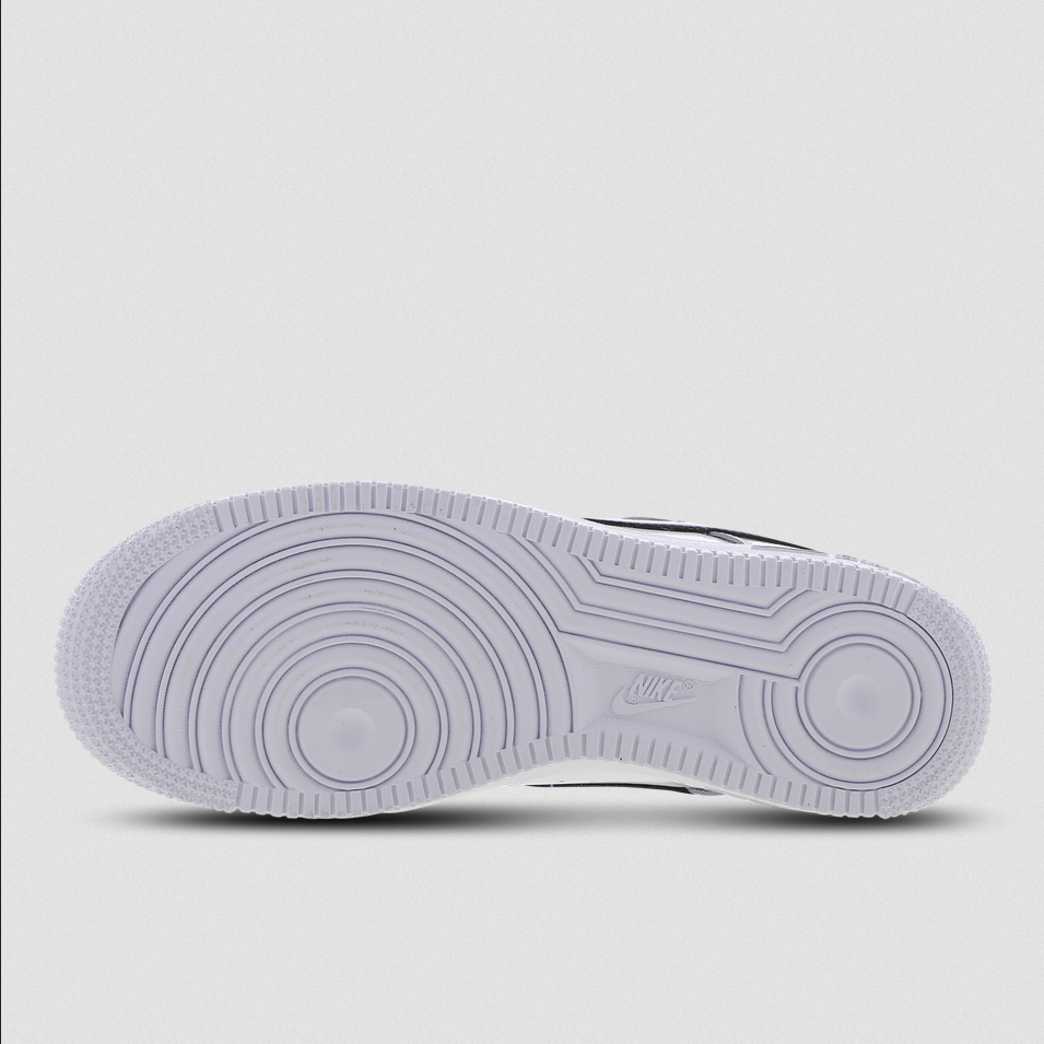 SCARPE SNEAKERS DONNA NIKE AIR FORCE 1 07 DQ7570 PELLE BIANCO ORIGINALE 4 STAG