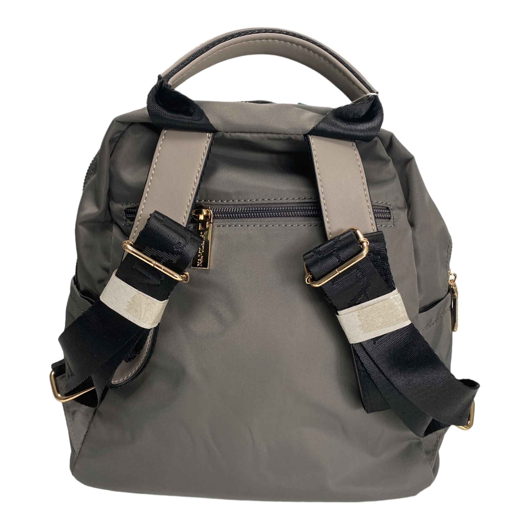 BORSA ZAINO ZAINI DONNA NAJ OLEARI 61801 ECO PELLE GRIGIO ORIGINALE