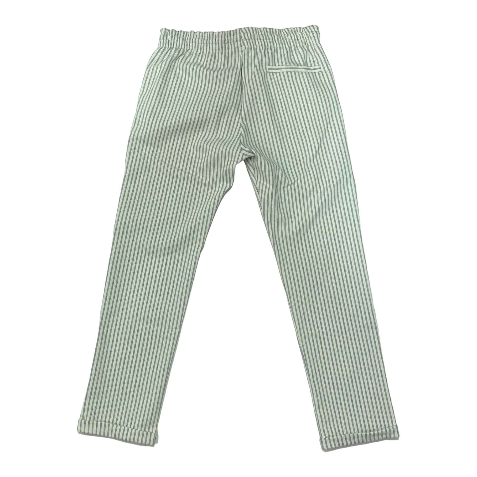 PANTALONE PANTALONI RAGAZZO YOURS AY5212 COTONE BIANCO ORIGINALE PE 2023