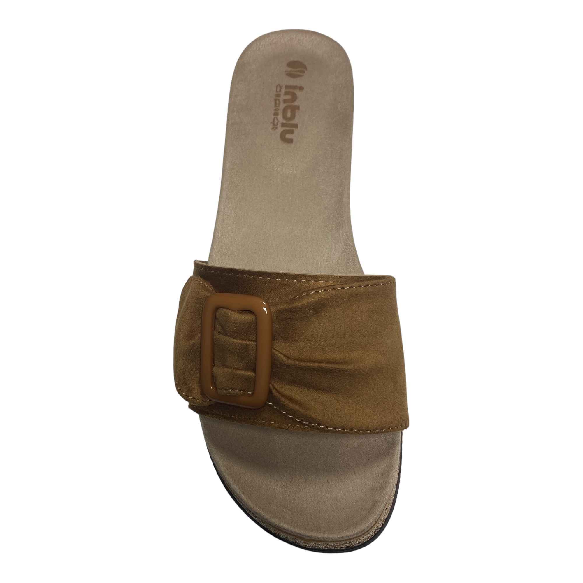 SCARPE CIABATTE SANDALO DONNA INBLU SA000042 SA42 CAMEL ORIGINALE PE 2023
