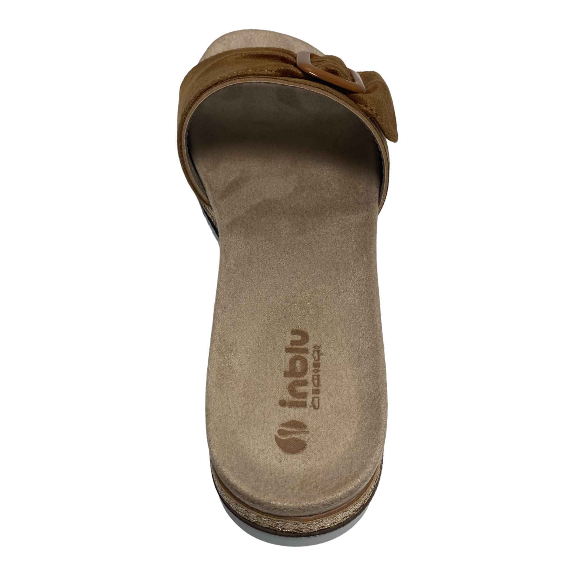 SCARPE CIABATTE SANDALO DONNA INBLU SA000042 SA42 CAMEL ORIGINALE PE 2023