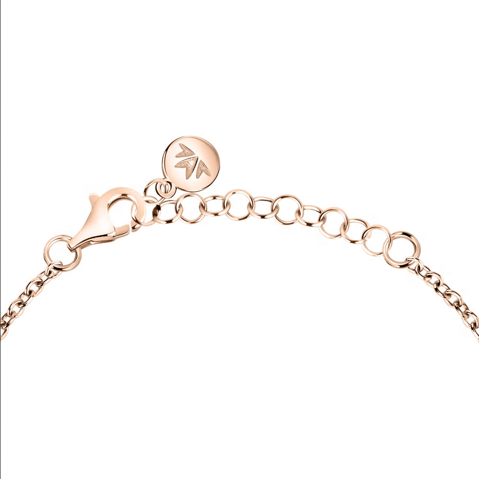BRACCIALE BRACCIALI DONNA MORELLATO GEMMA PERLA SATC08 ARGENTO ORO ORIGINALE