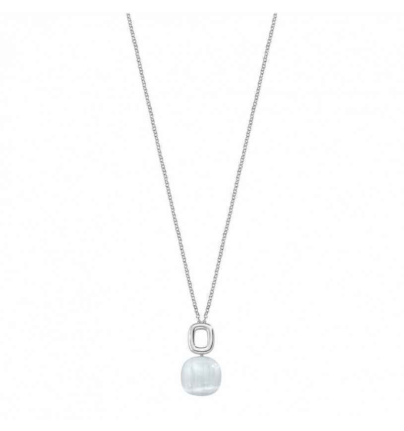 COLLANA COLLANE DONNA MORELLATO GEMMA SAKK24 ARGENTO BIANCO ORIGINALE
