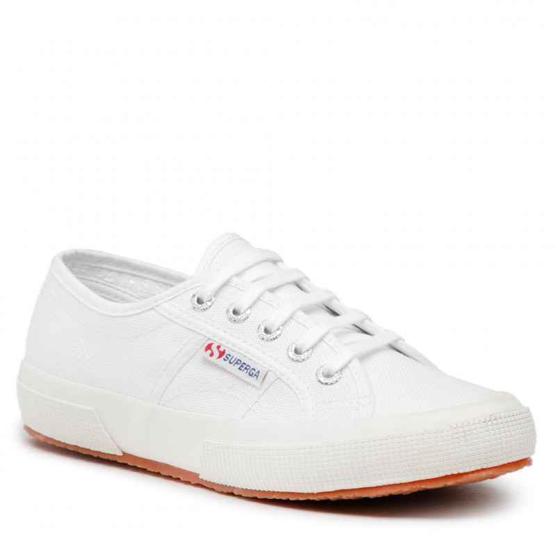 SCARPE SNEAKERS UOMO SUPERGA 2750 COTU CLASSIC COTONE BIANCO ORIGINALE PE 2023