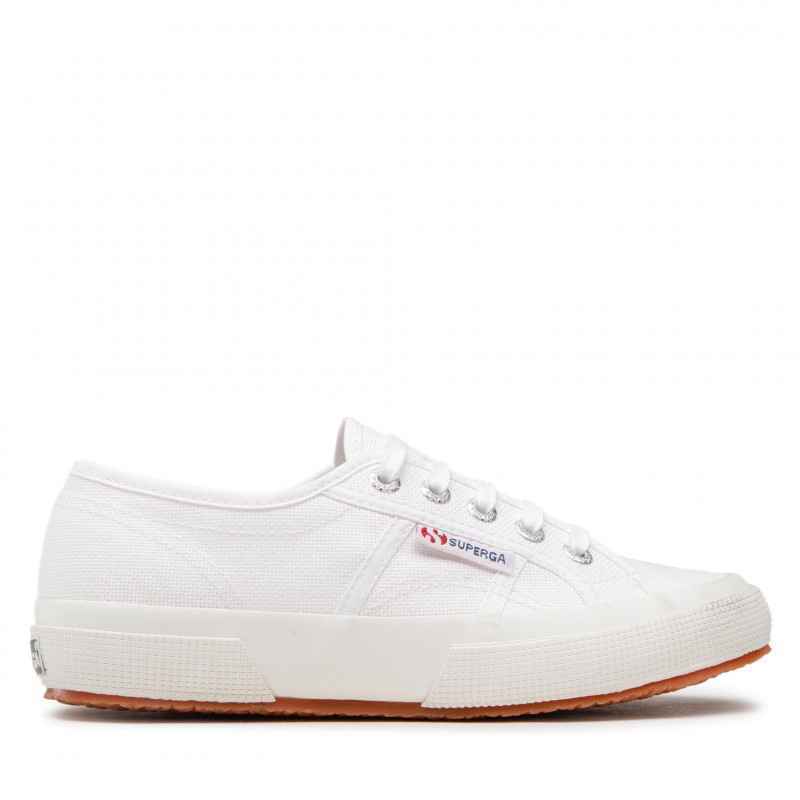 SCARPE SNEAKERS UOMO SUPERGA 2750 COTU CLASSIC COTONE BIANCO ORIGINALE PE 2023