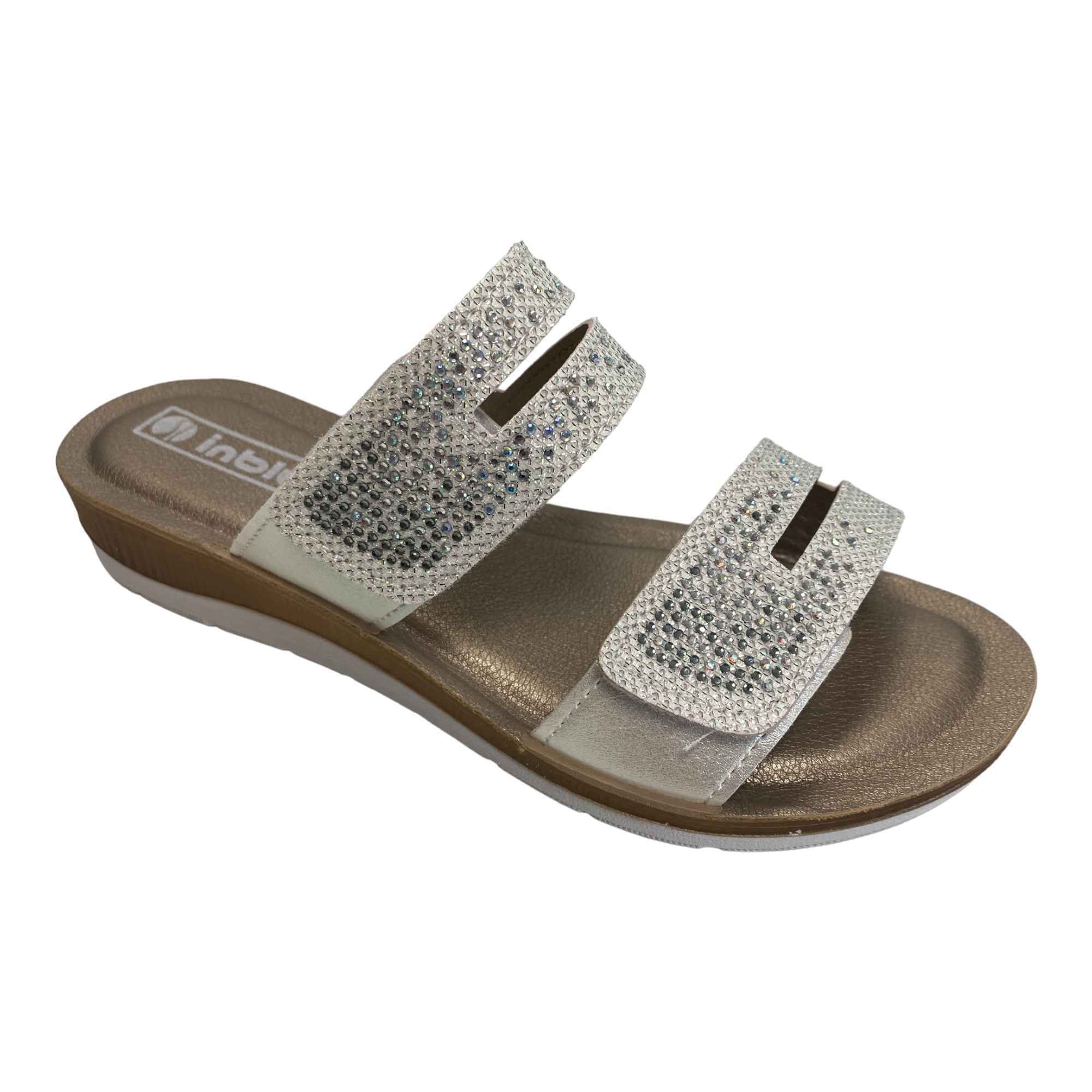 SCARPE CIABATTE SANDALI DONNA INBLU BV000030 BV30 BIANCO ORIGINALE PE 2023