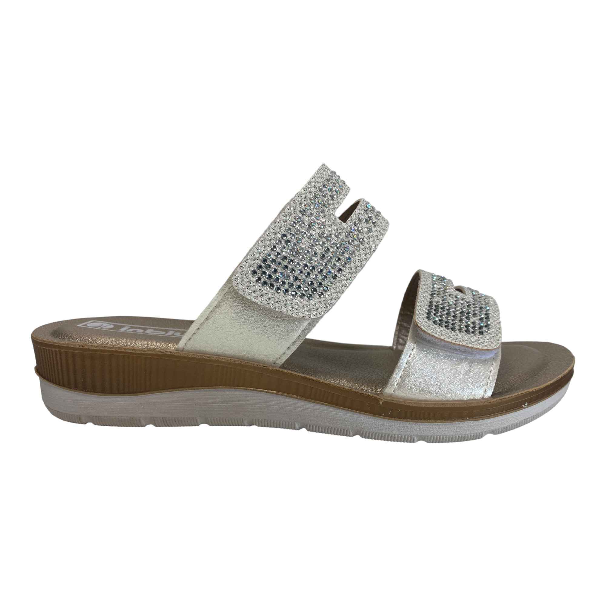 SCARPE CIABATTE SANDALI DONNA INBLU BV000030 BV30 BIANCO ORIGINALE PE 2023