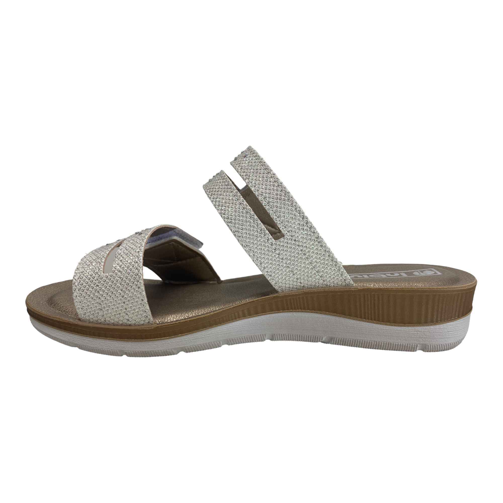 SCARPE CIABATTE SANDALI DONNA INBLU BV000030 BV30 BIANCO ORIGINALE PE 2023