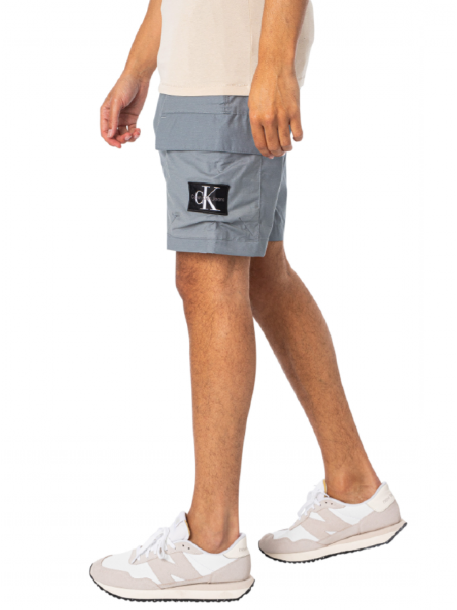 BERMUDA SHORT UOMO CALVIN KLEIN JEANS J30J322910 PN6 COTONE ORIGINALE PE 2023