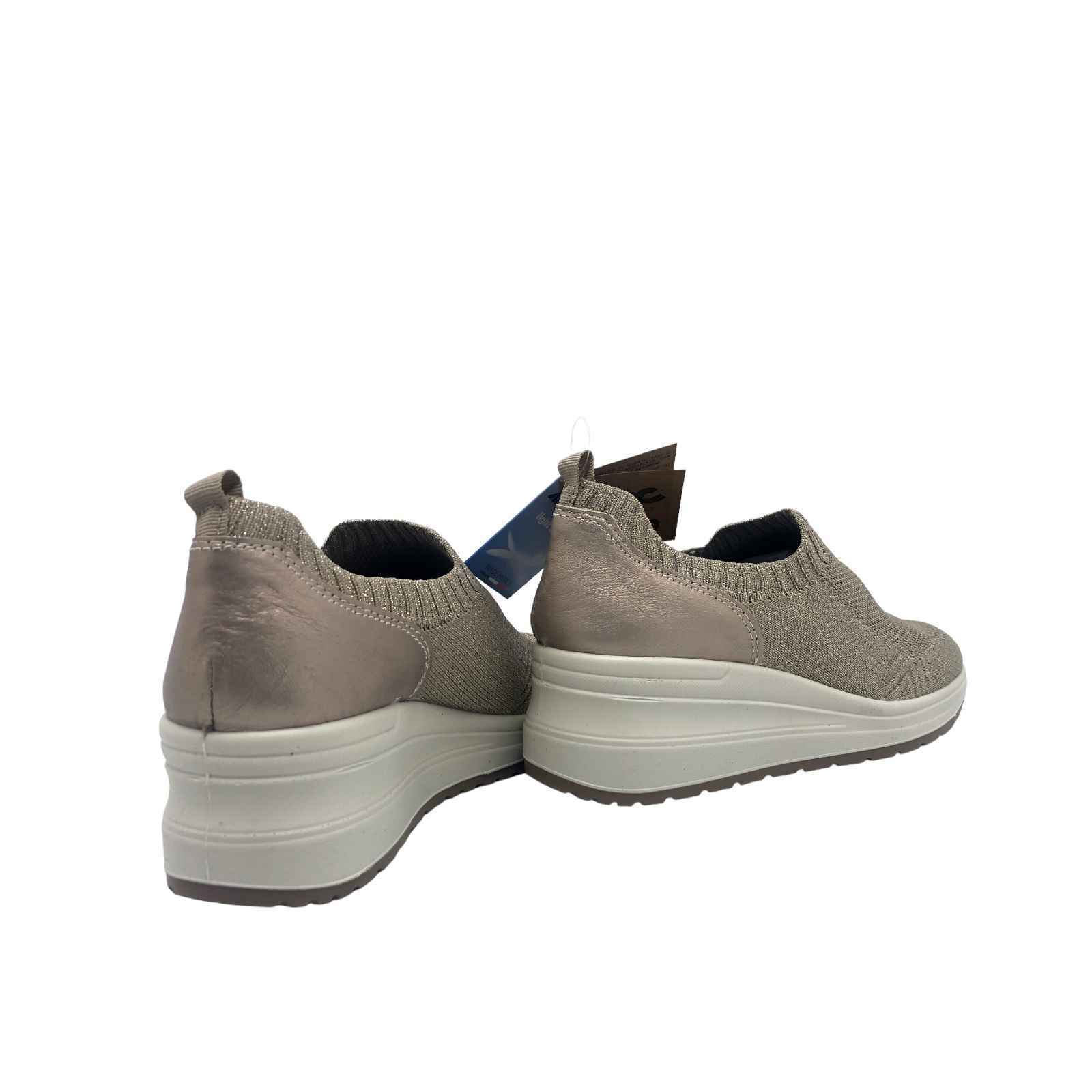 SCARPE SLIP ON SNEAKERS ZEPPA DONNA IMAC 197345 355540 BEIGE ORIGINALE PE 2023