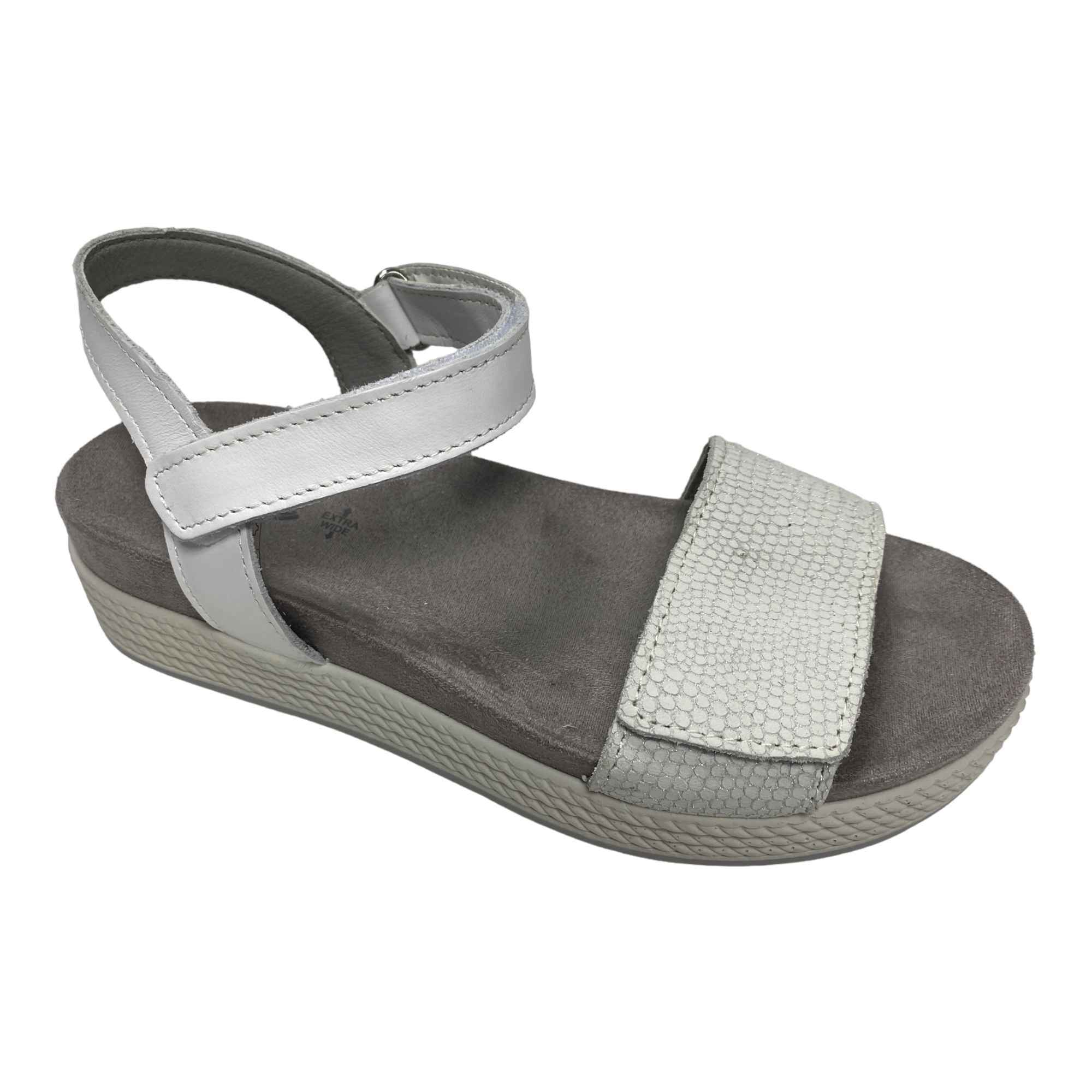 SCARPE SANDALO SANDALI DONNA IMAC 357700 30345 PELLE BIANCO ORIGINALE PE 2023