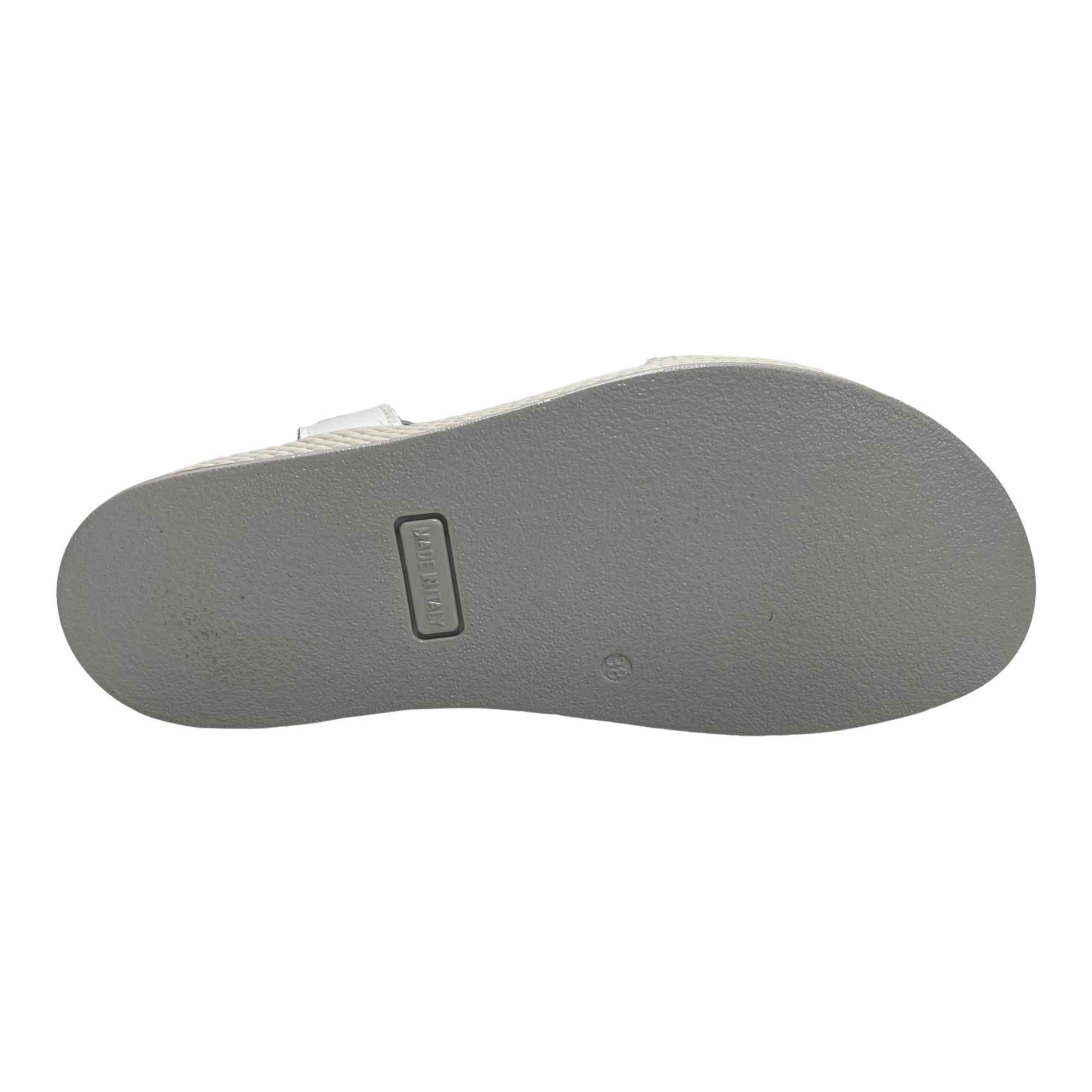 SCARPE SANDALO SANDALI DONNA IMAC 357700 30345 PELLE BIANCO ORIGINALE PE 2023