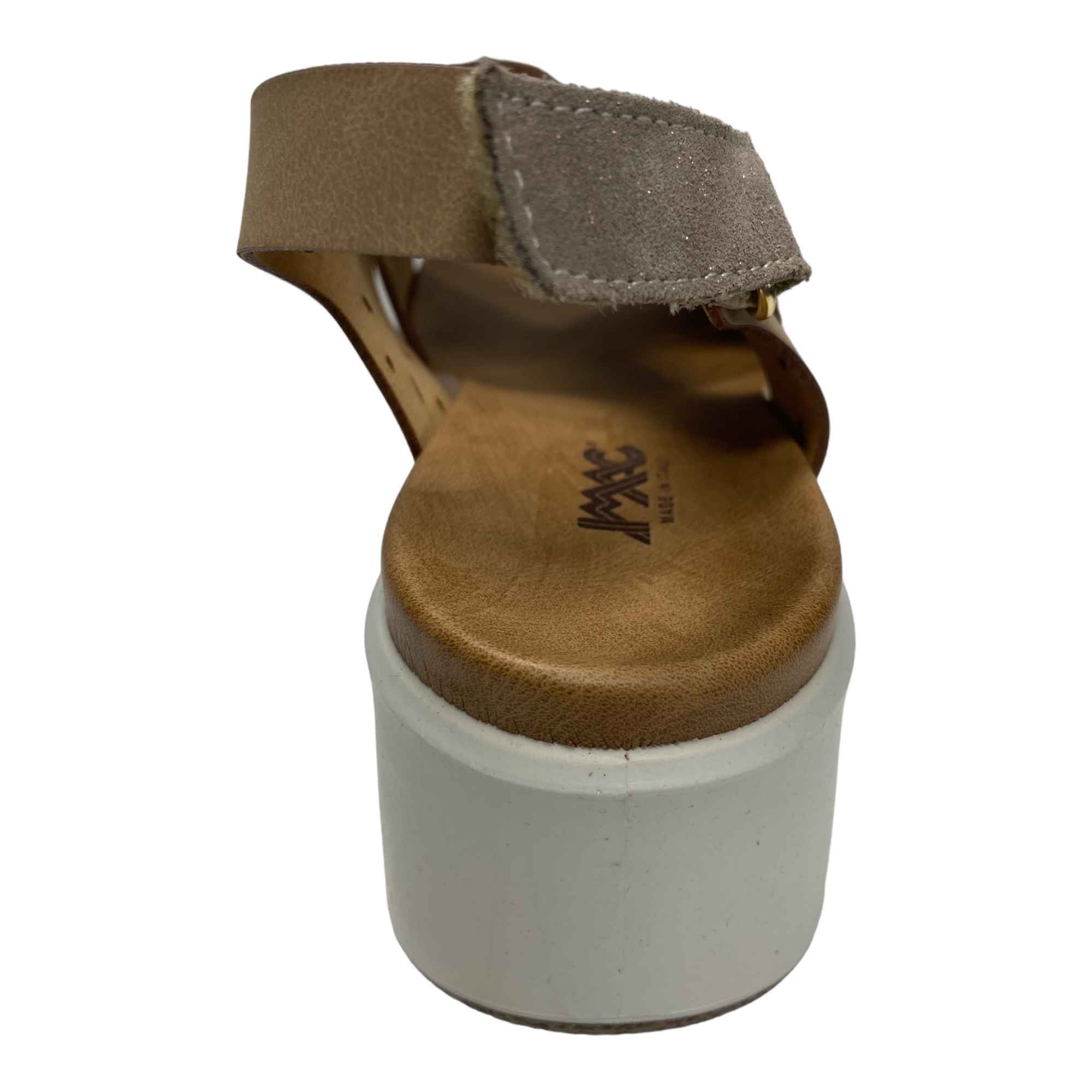 SCARPE SANDALO SANDALI ZEPPA DONNA IMAC 186683 158090 PELLE BEIGE ORIGINALE PE