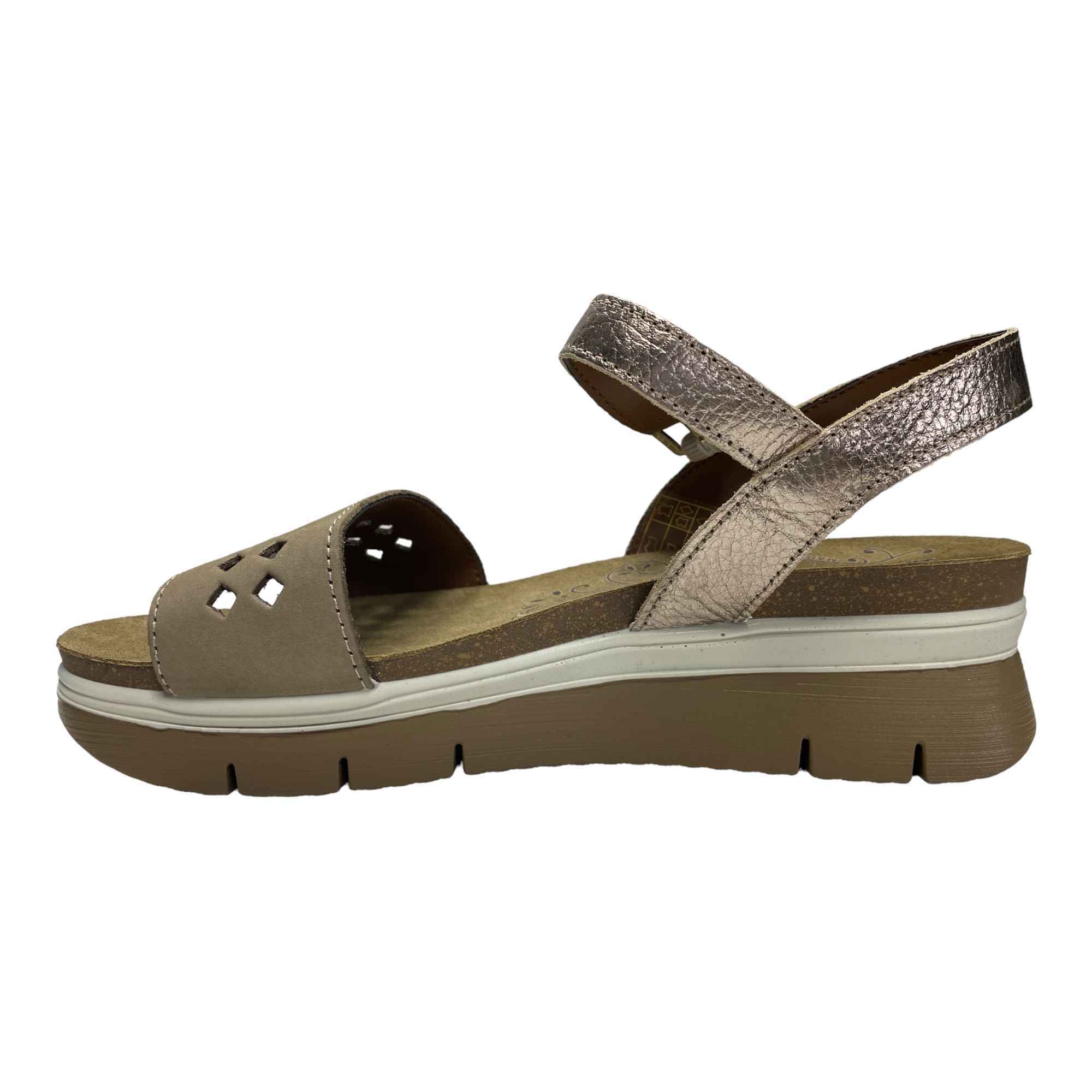 SCARPE SANDALO SANDALI ZEPPA DONNA IMAC 509190 30013 PELLE BEIGE ORIGINALE PE