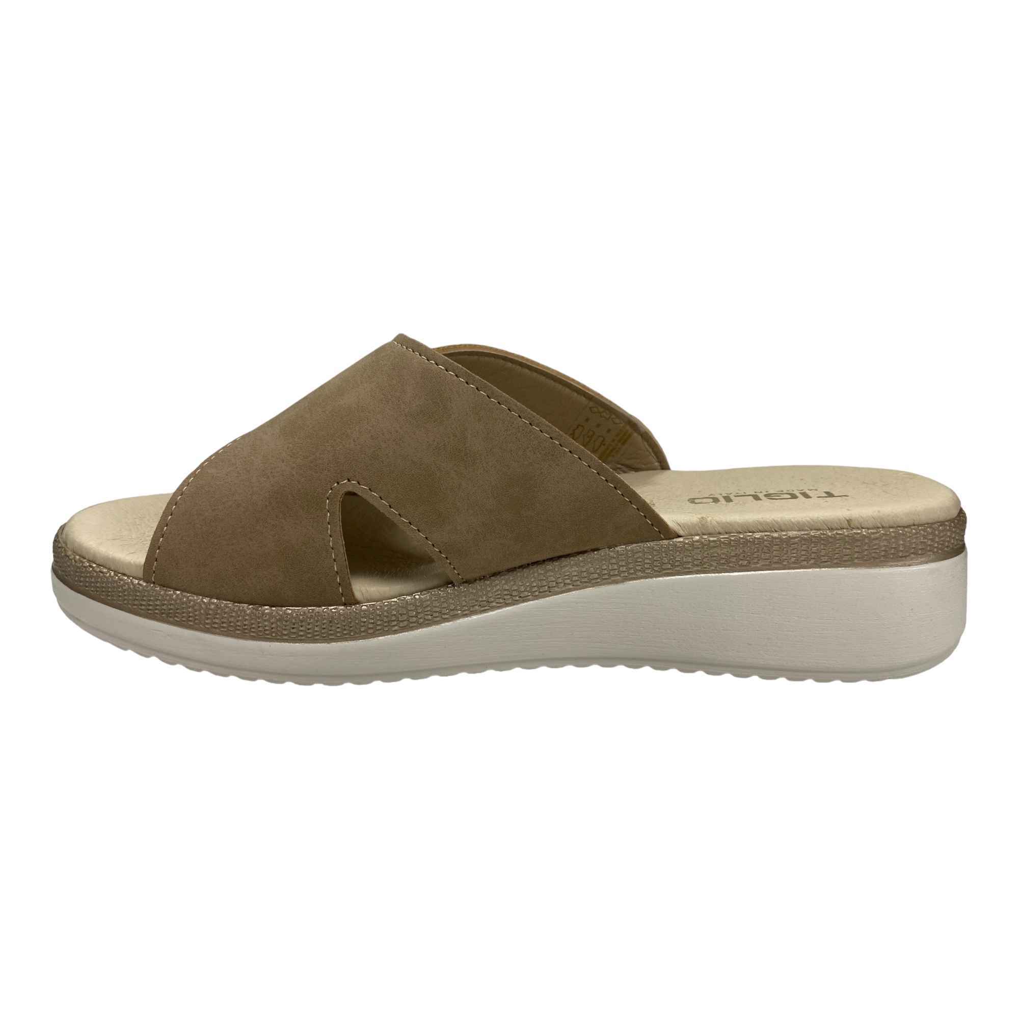 SCARPE CIABATTE SANDALI DONNA TIGLIO 3429 ECO PELLE BEIGE ORIGINALE PE 2023