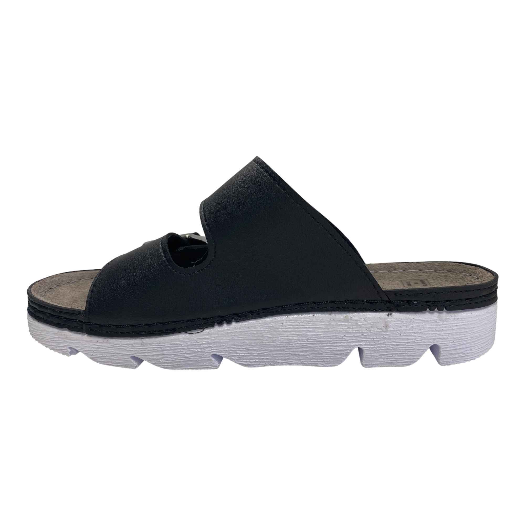 SCARPE CIABATTE SANDALI DONNA TIGLIO 2000 ECO PELLE NERO ORIGINALE PE 2023