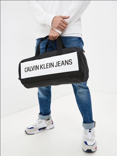 BORSA BORSONE UOMO CALVIN KLEIN JEANS K50K507069 BDS NERO ORIGINALE PE 2023