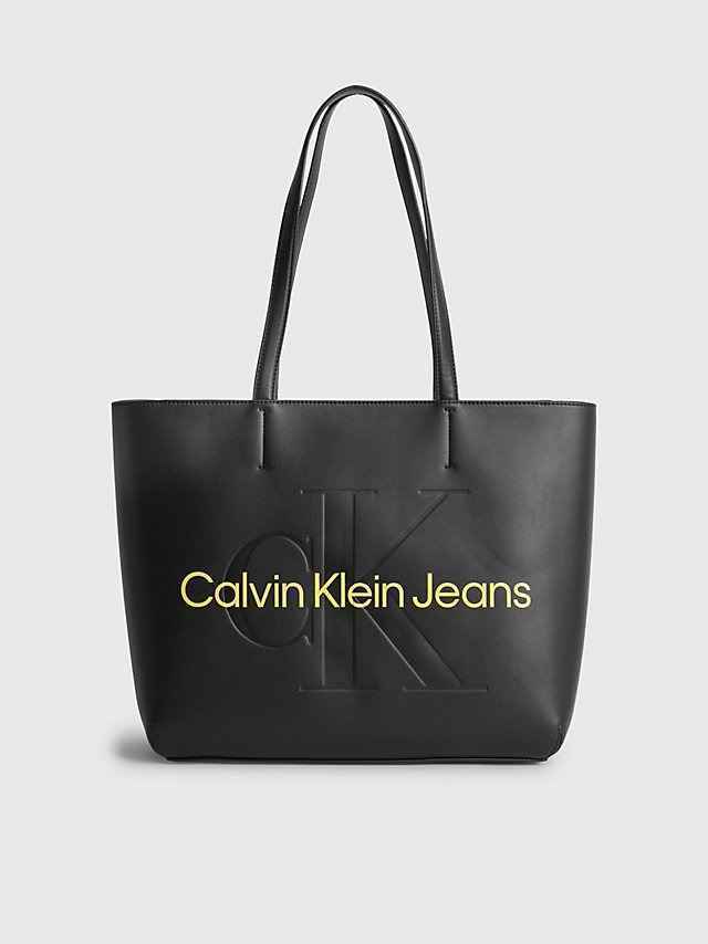 BORSA BORSE DONNA CALVIN KLEIN JEANS SCULPTED K60K610276 NERO ORIGINALE PE 2023