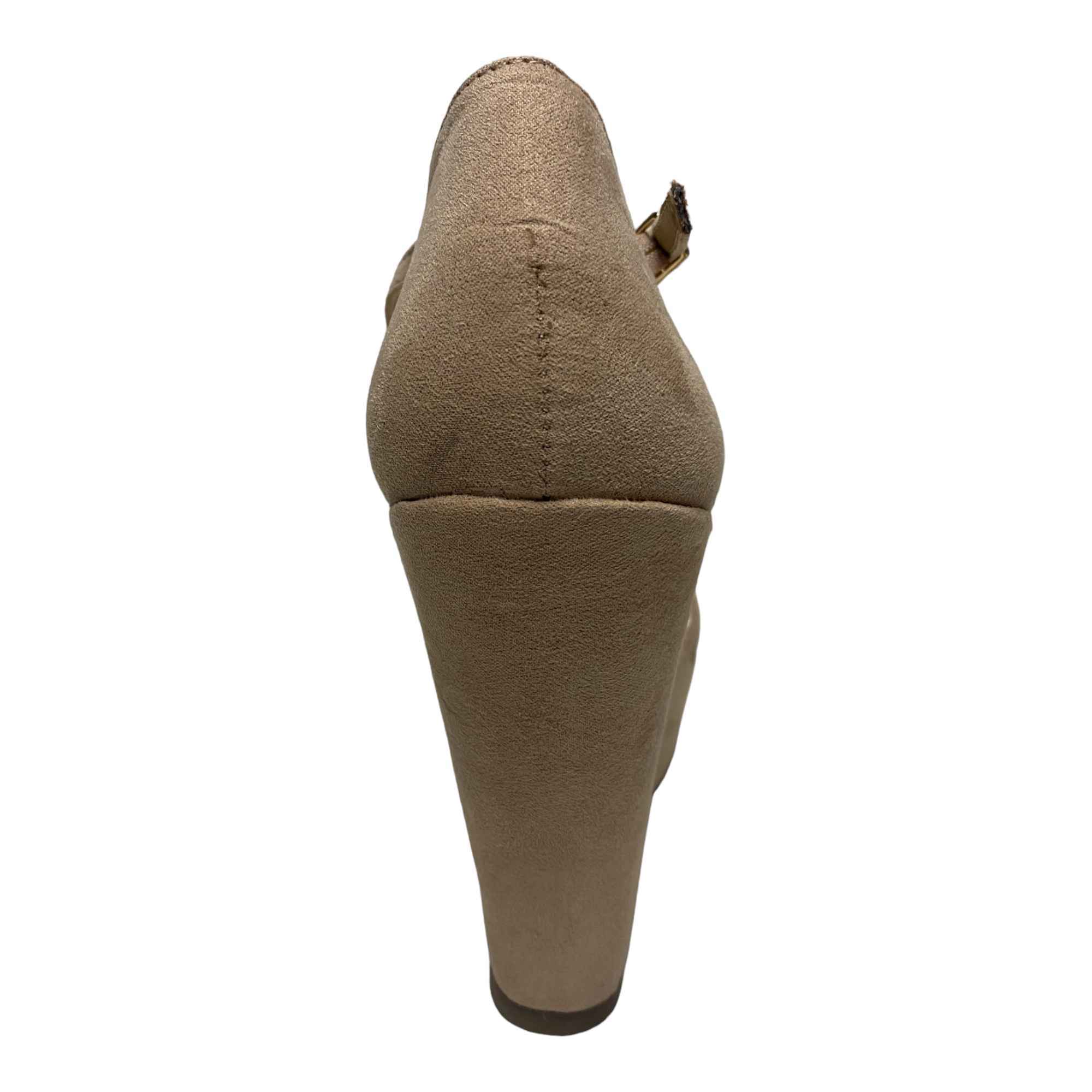 SCARPE SANDALO SANDALI ZEPPA DONNA XTI ZAPATO SRA ANTELINA PELLE BEIGE ORIGINAL