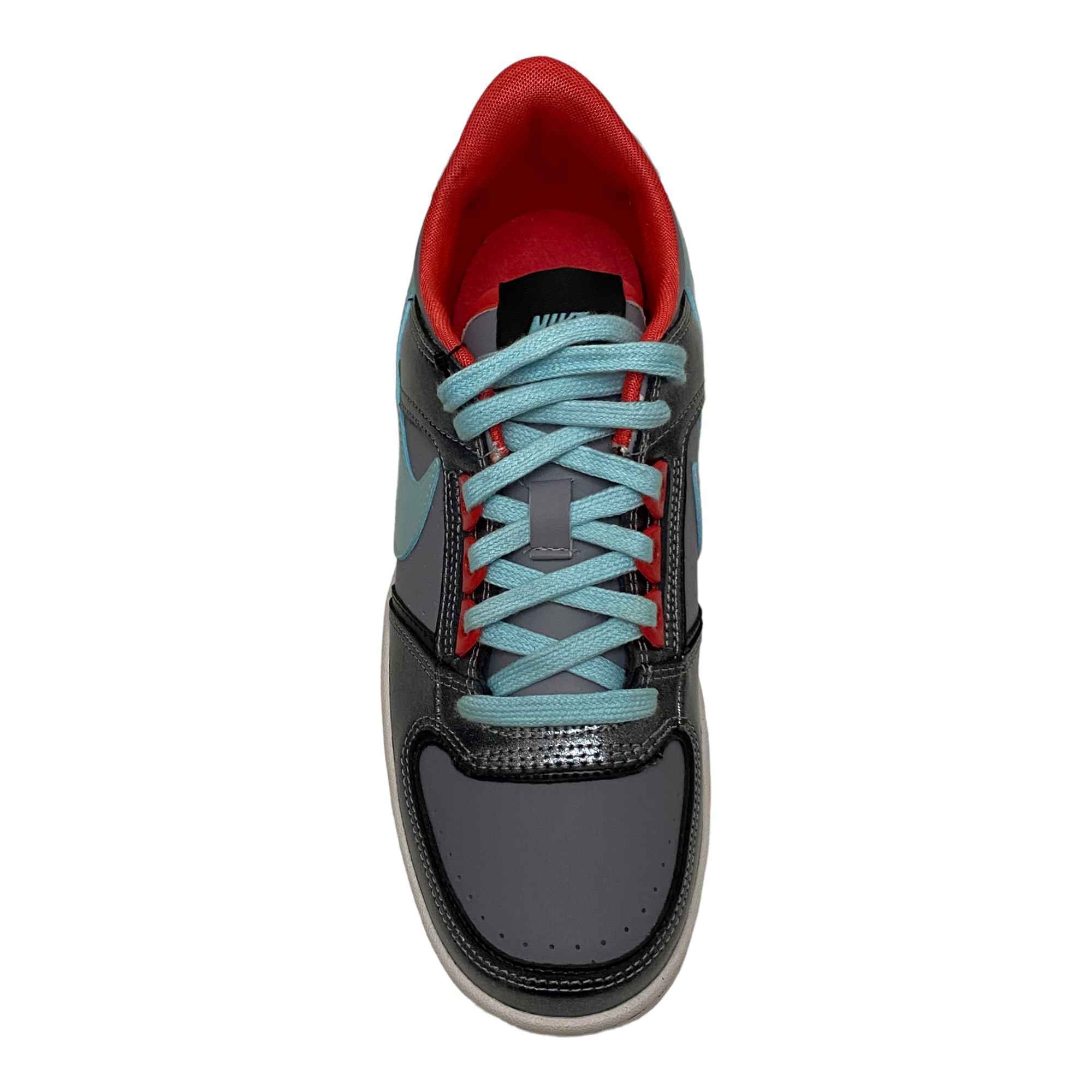 SCARPE SNEAKERS DONNA NIKE DELTA LITE 365950 PELLE GRIGIO ORIGINALE AI