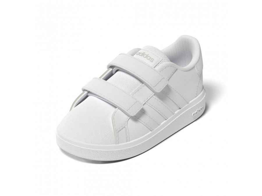 SCARPE SNEAKERS BAMBINO ADIDAS GRAND COURT 20 FZ6164 BIANCO ORIGINAL AI 2024