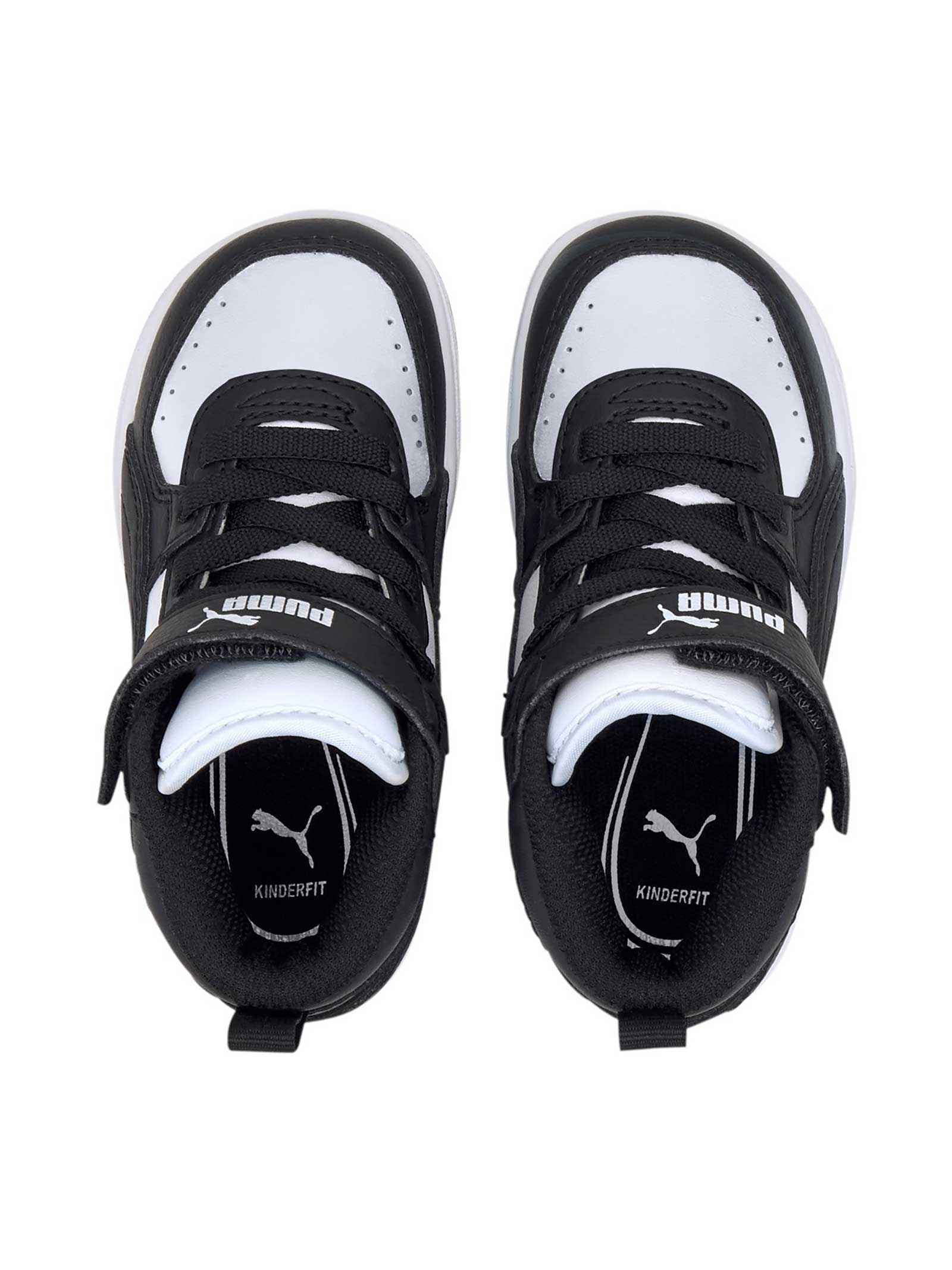 SCARPE SNEAKERS BAMBINO PUMA REBOUND JOY 374689 01 NERO ORIGINALE AI 2024