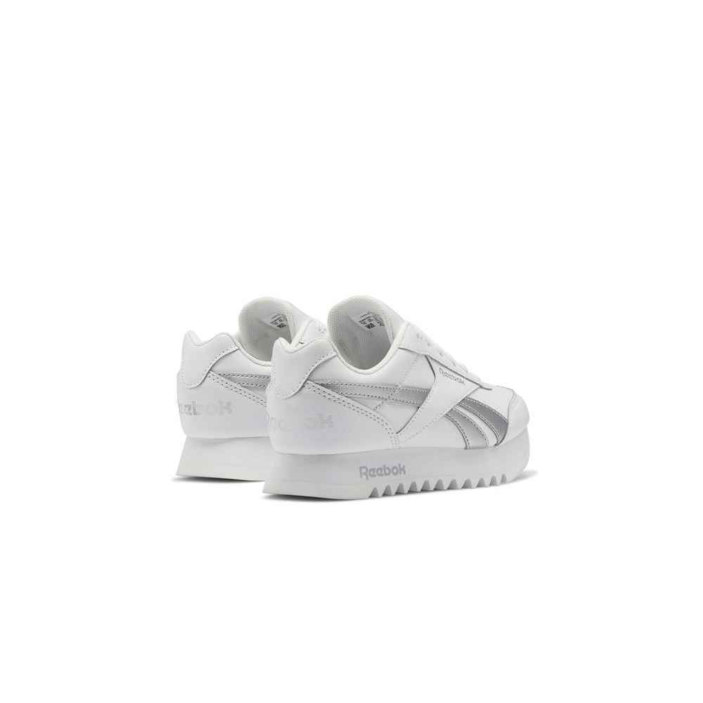 SCARPE SNEAKERS BAMBINA REEBOK ROYAL CLJOG GW9411 BIANCO ORIGINALE AI 2024