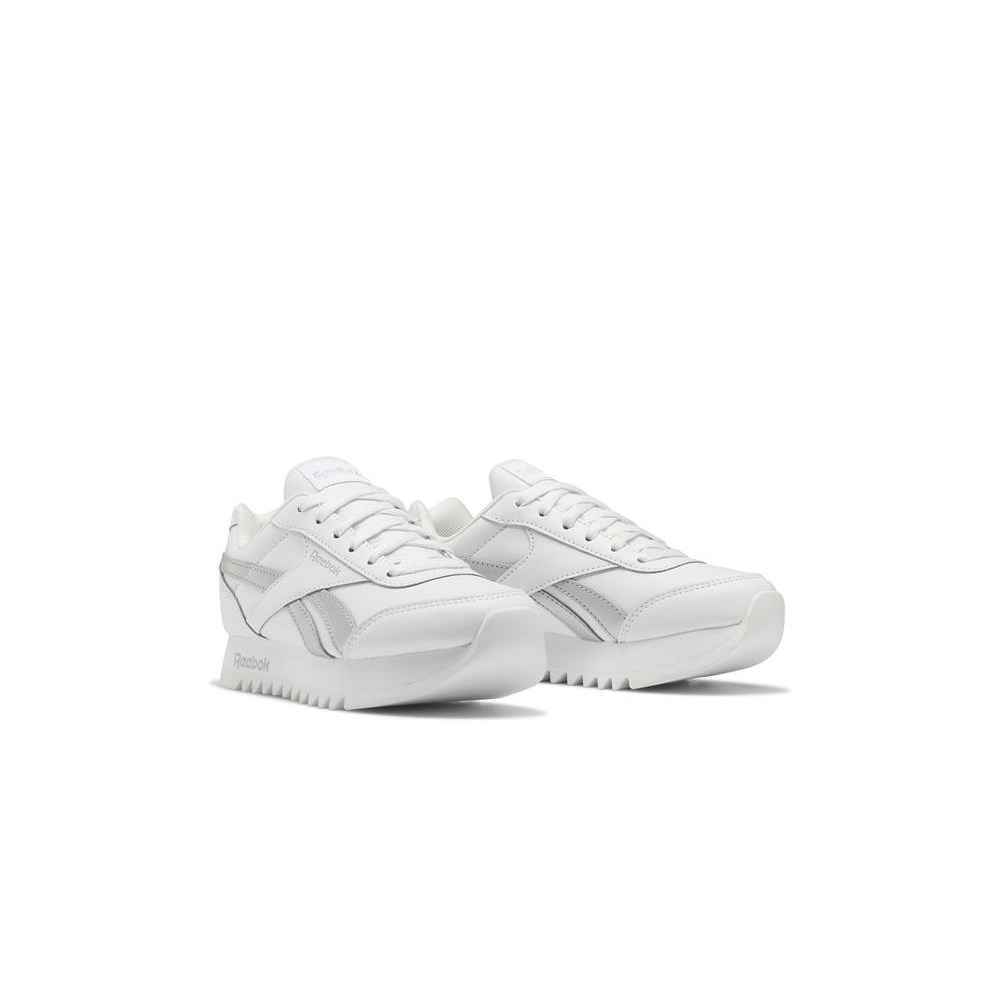 SCARPE SNEAKERS BAMBINA REEBOK ROYAL CLJOG GW9411 BIANCO ORIGINALE AI 2024
