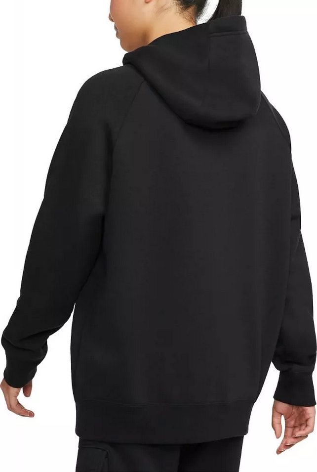 MAGLIA FELPA FELPE DONNA NIKE NSW HOODIE DO2566 COTONE NERO ORIGINALE AI 2024