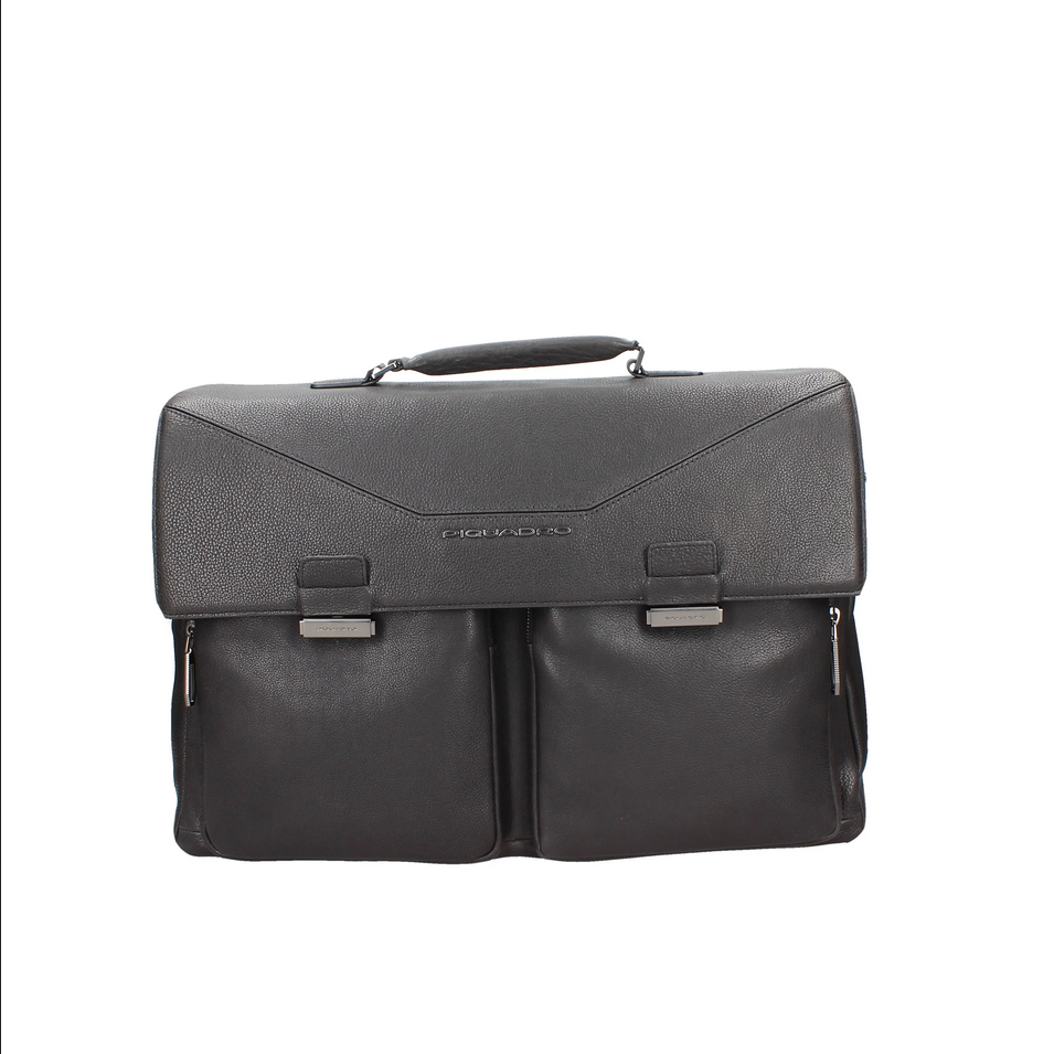 BORSA CARTELLA BORSE UOMO PIQUADRO CA6242W118 PELLE NERO ORIGINALE AI 2024