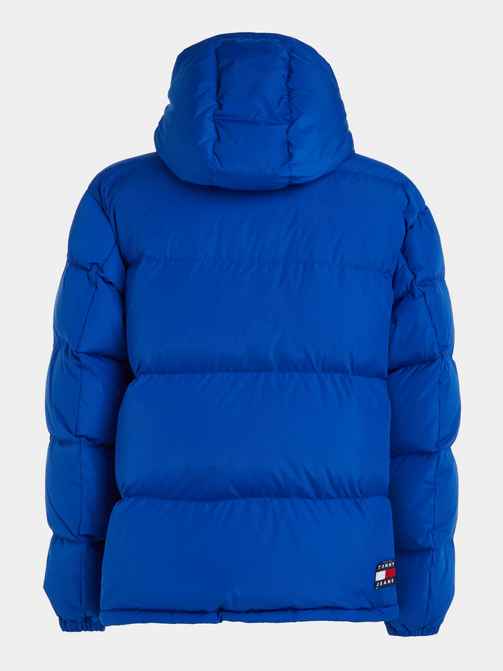 GIUBBOTTO UOMO TOMMY JEANS ALASKA DM0DM15445 C66 BLU ORIGINALE AI 2024