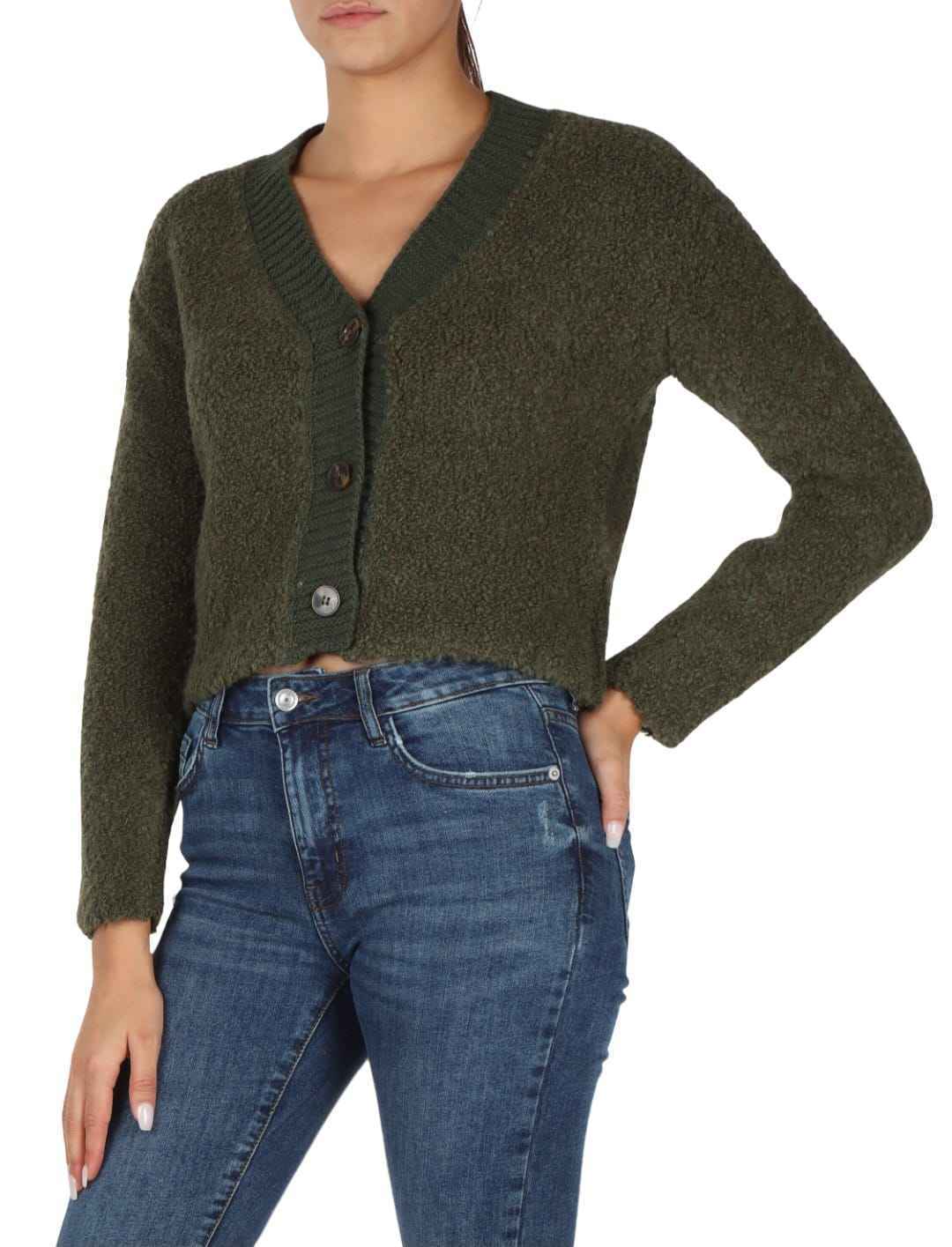 MAGLIA CARDIGAN DONNA EMME MARELLA ELEA 2353460338 003 VERDE ORIGINALE AI 2024