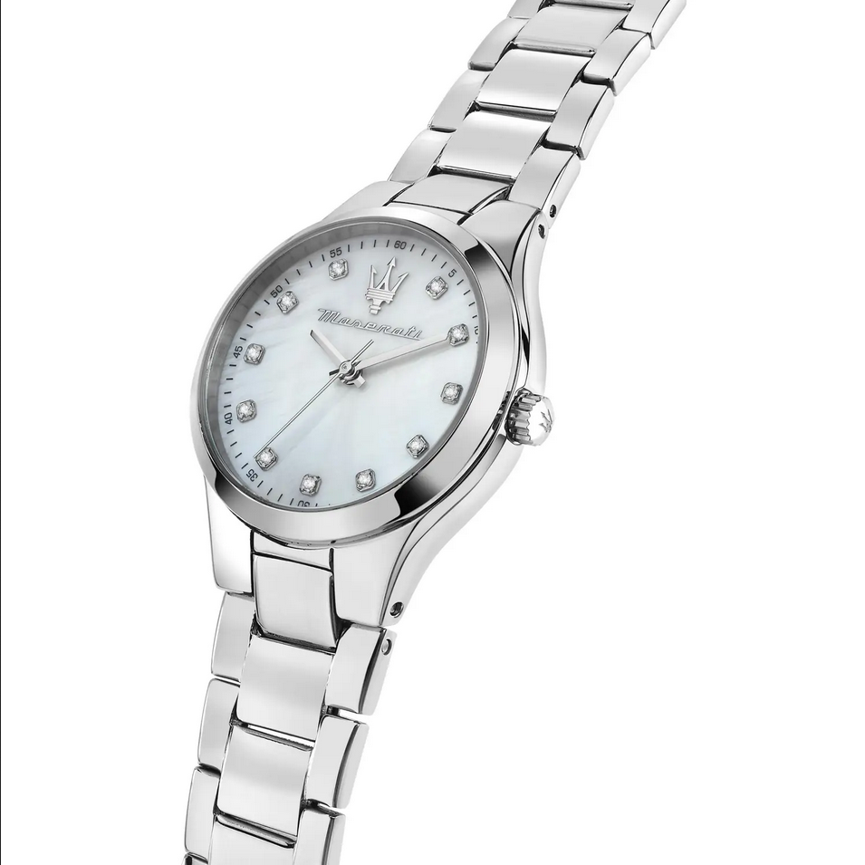 OROLOGIO TEMPO DONNA MASERATI ATTRAZIONE R8853151504 30 PERLA ORIGINALE AI 2024