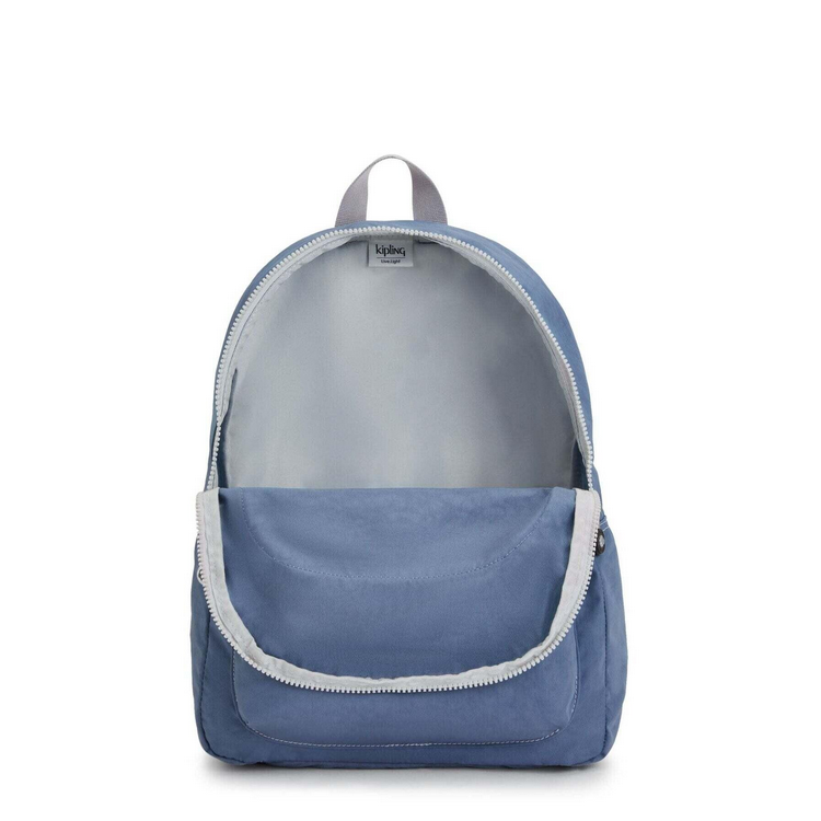 BORSA ZAINO ZAINI DONNA KIPLING M CURTIS KPKI4467UY61 CELESTE ORIGINALE AI 2024