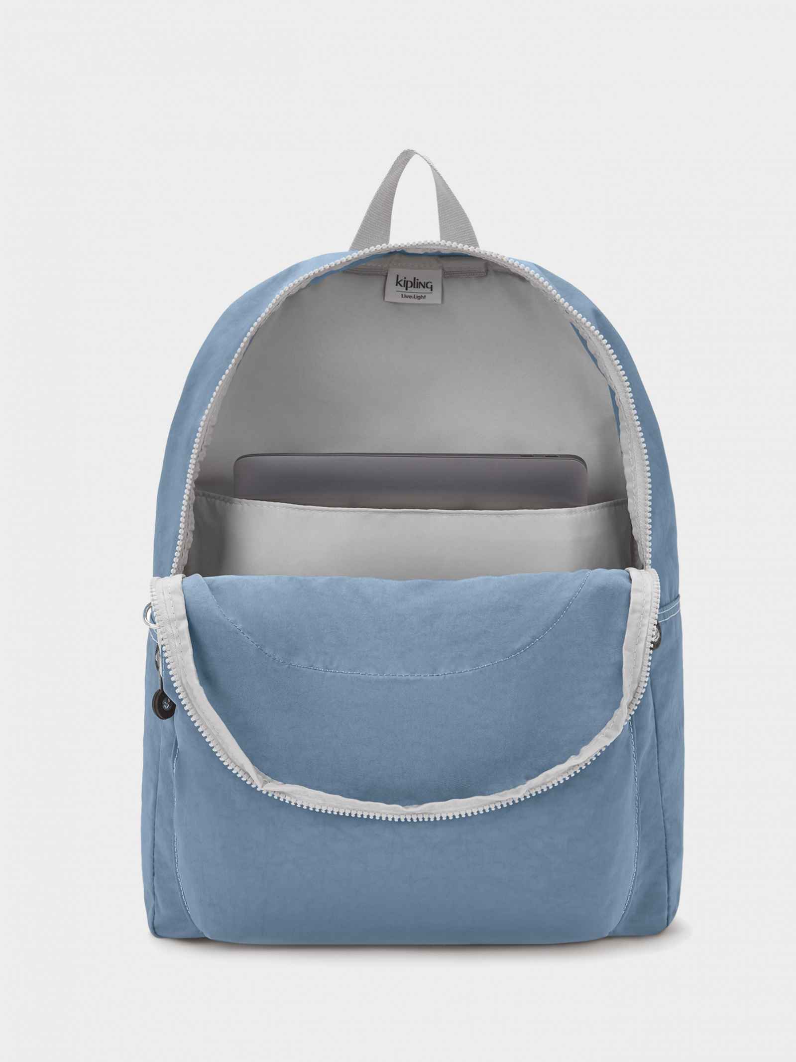 BORSA ZAINO ZAINI UOMO KIPLING CURTIS KPKI6521UY61 L CELESTE ORIGINALE AI 2024