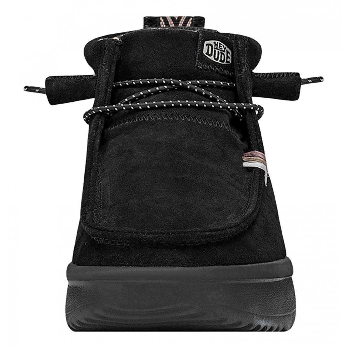 SCARPE STIVALETTO DONNA HEY DUDE WENDY 40411 001 PELLE NERO ORIGINALE AI 2024