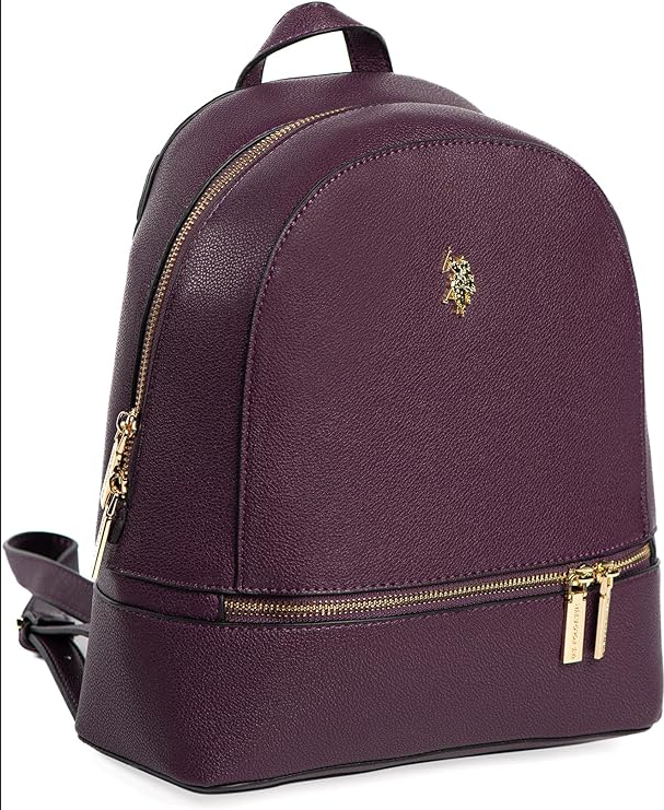 ZAINO ZAINI DONNA US POLO ASSN JONES BIUJE6310WVP604 VIOLA ORIGINALE AI 2024