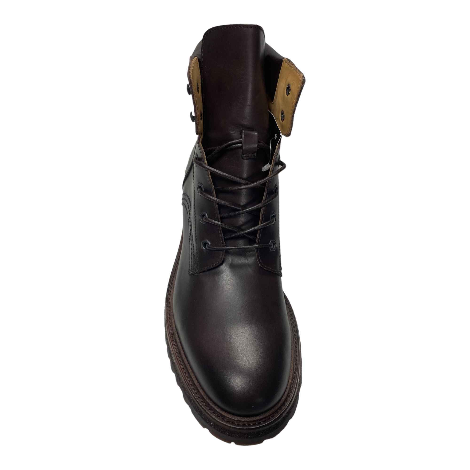 SCARPE SCARPONI STIVALETTI UOMO DINO BIGIONI DB1632 PELLE MORO ORIGINALE AI