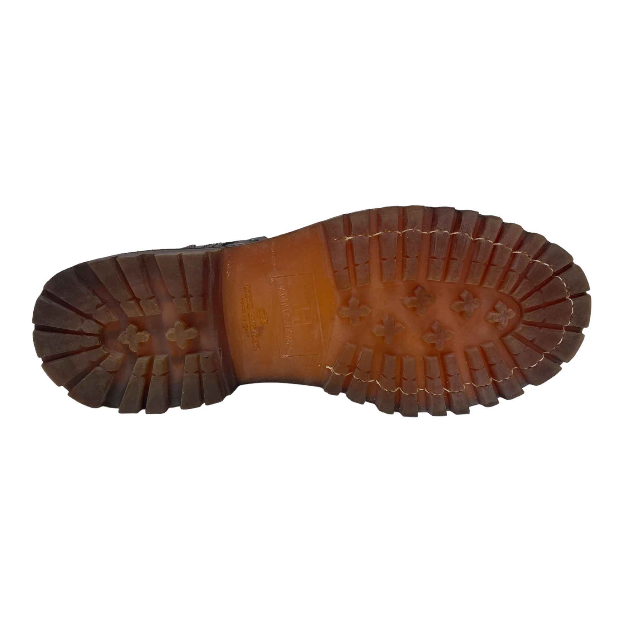 SCARPE SCARPONI STIVALETTI UOMO DINO BIGIONI DB1632 PELLE MORO ORIGINALE AI