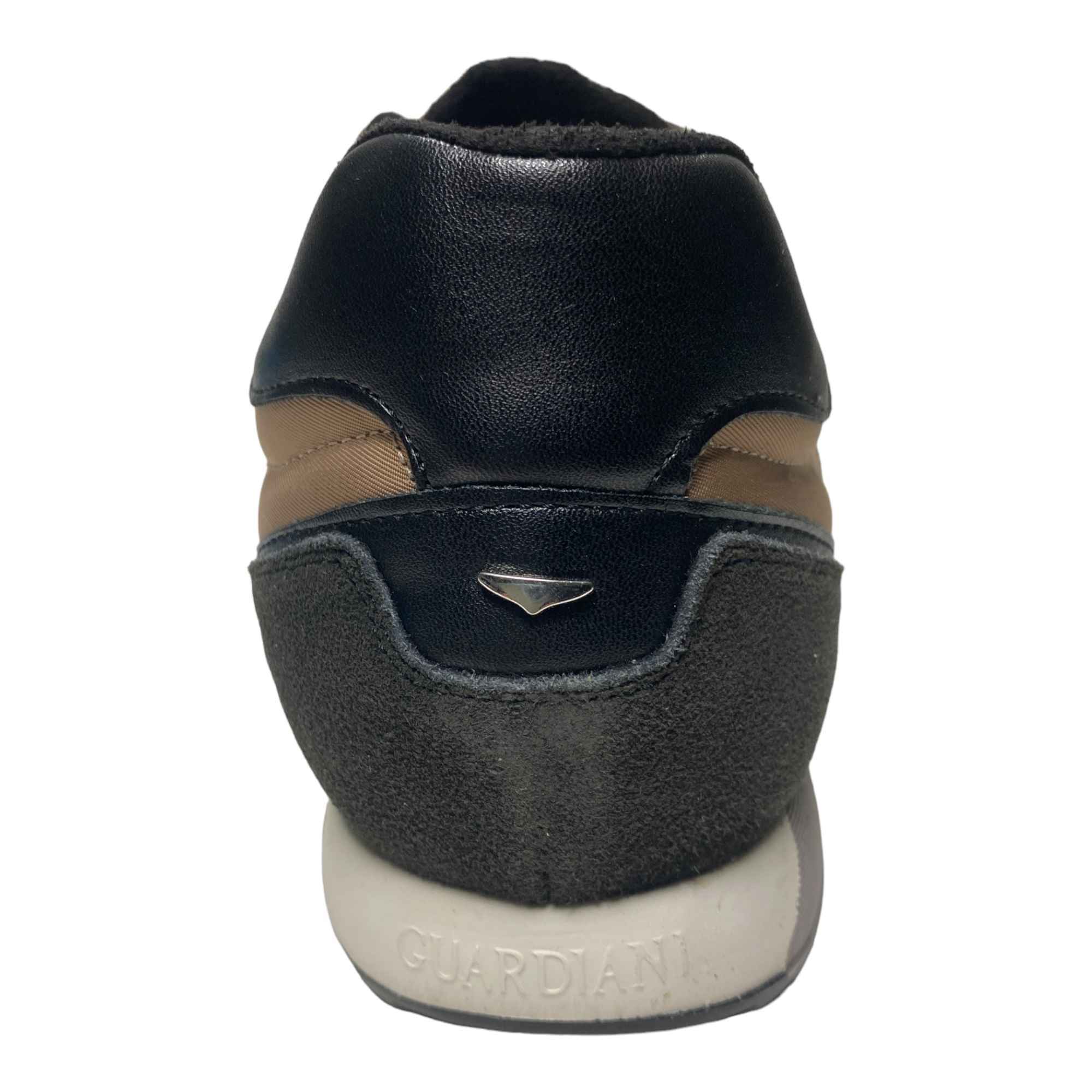 SCARPE SNEAKERS UOMO GUARDIANI FRESNO 0035 AGM003550 PELLE GRIGIO ORIGINALE AI