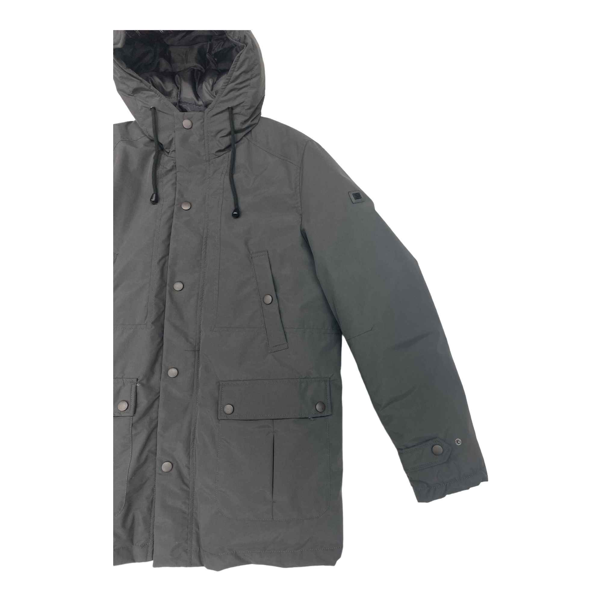 GIUBBOTTO GIUBBINO CAPPOTTO UOMO WAMPUM 16103 9A50 GRIGIO ORIGINALE AI